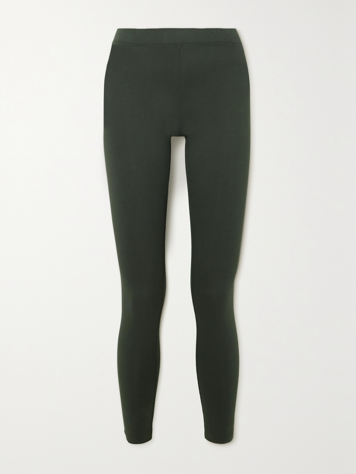 James Perse - Stretch-cotton Leggings - Green