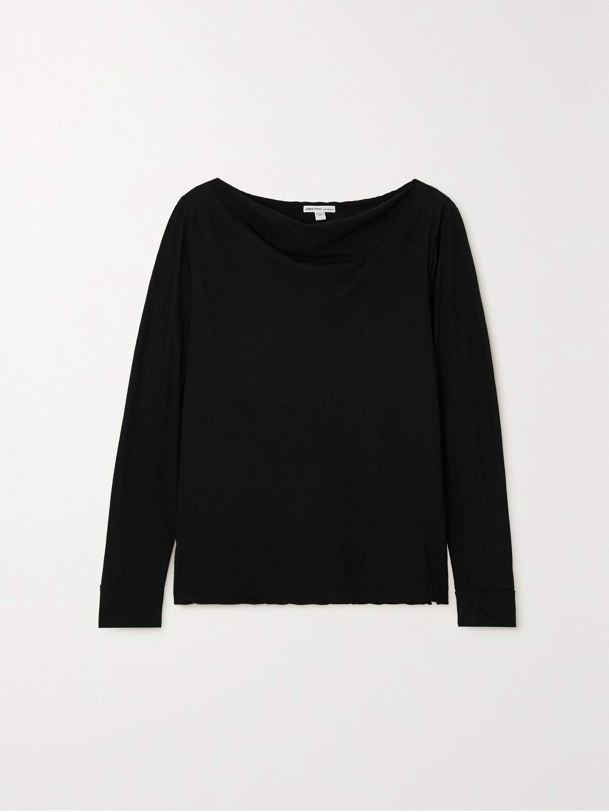 James Perse Cotton-jersey T-shirt In Black