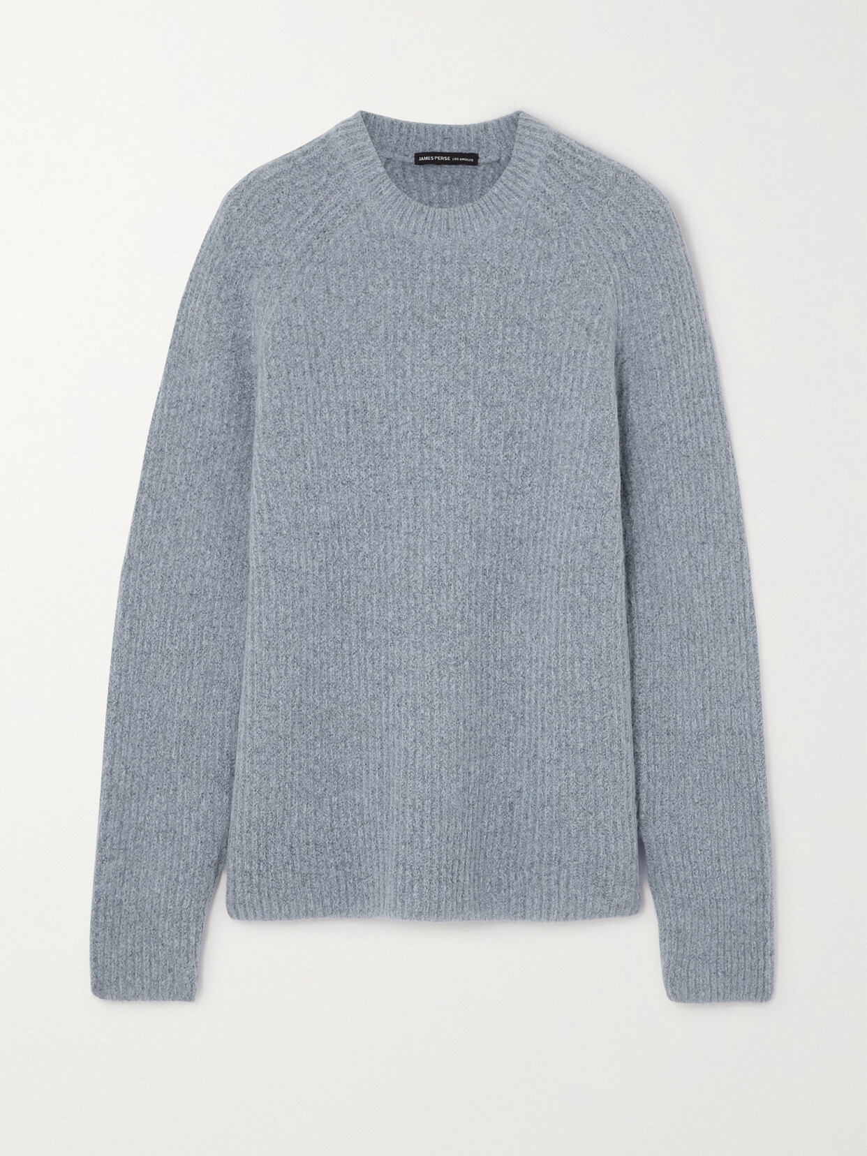 James Perse Ribbed Cashmere Sweater - Blue