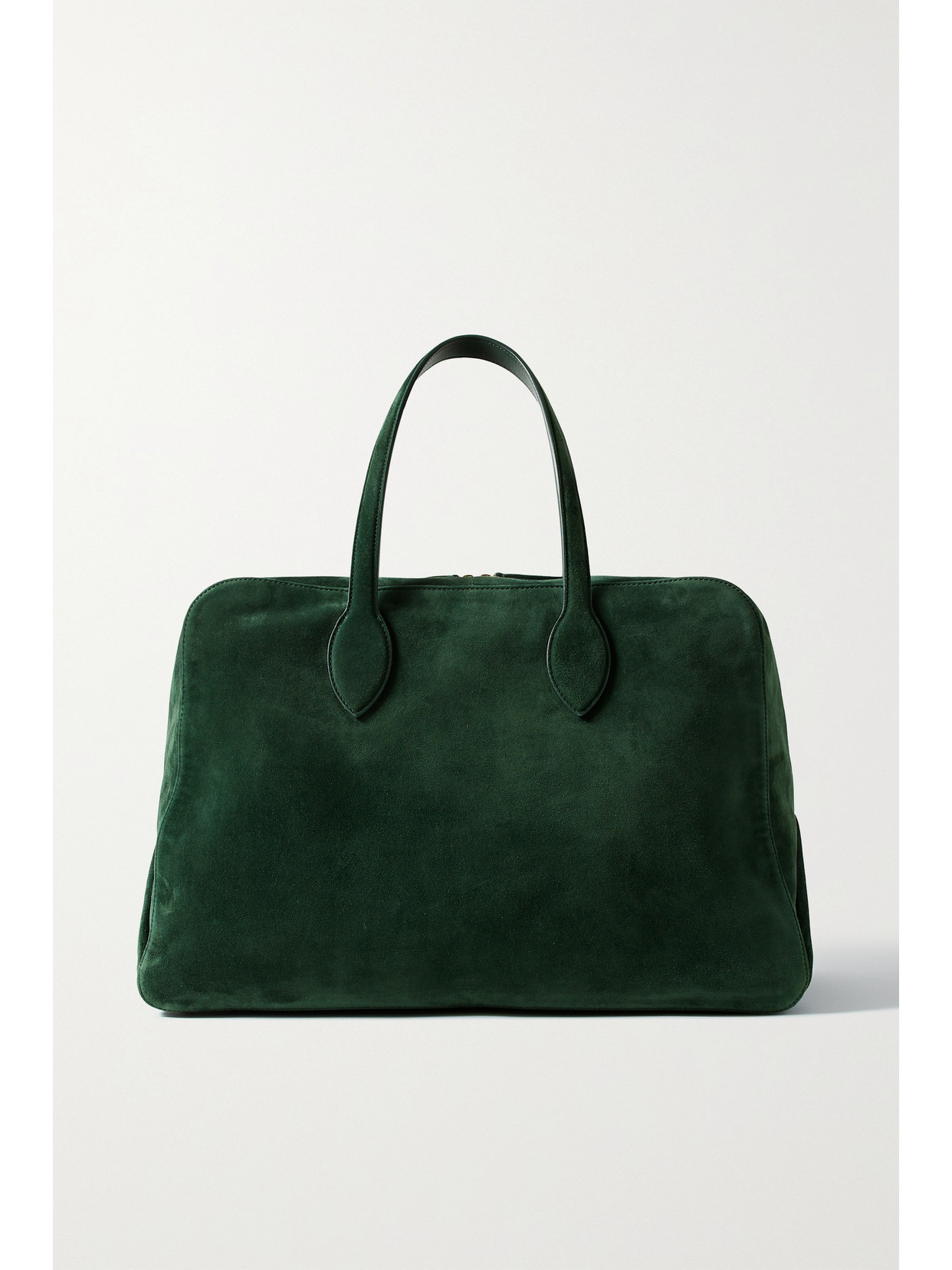 Khaite - Maeve Weekender Large Suede Tote - Green