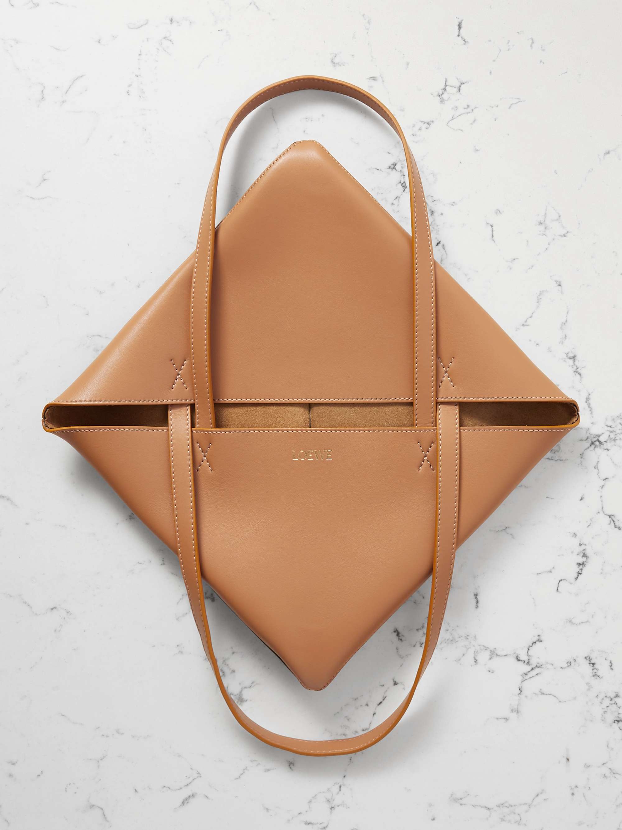 LOEWE Puzzle Fold レザー ツートーン コンバーチブル