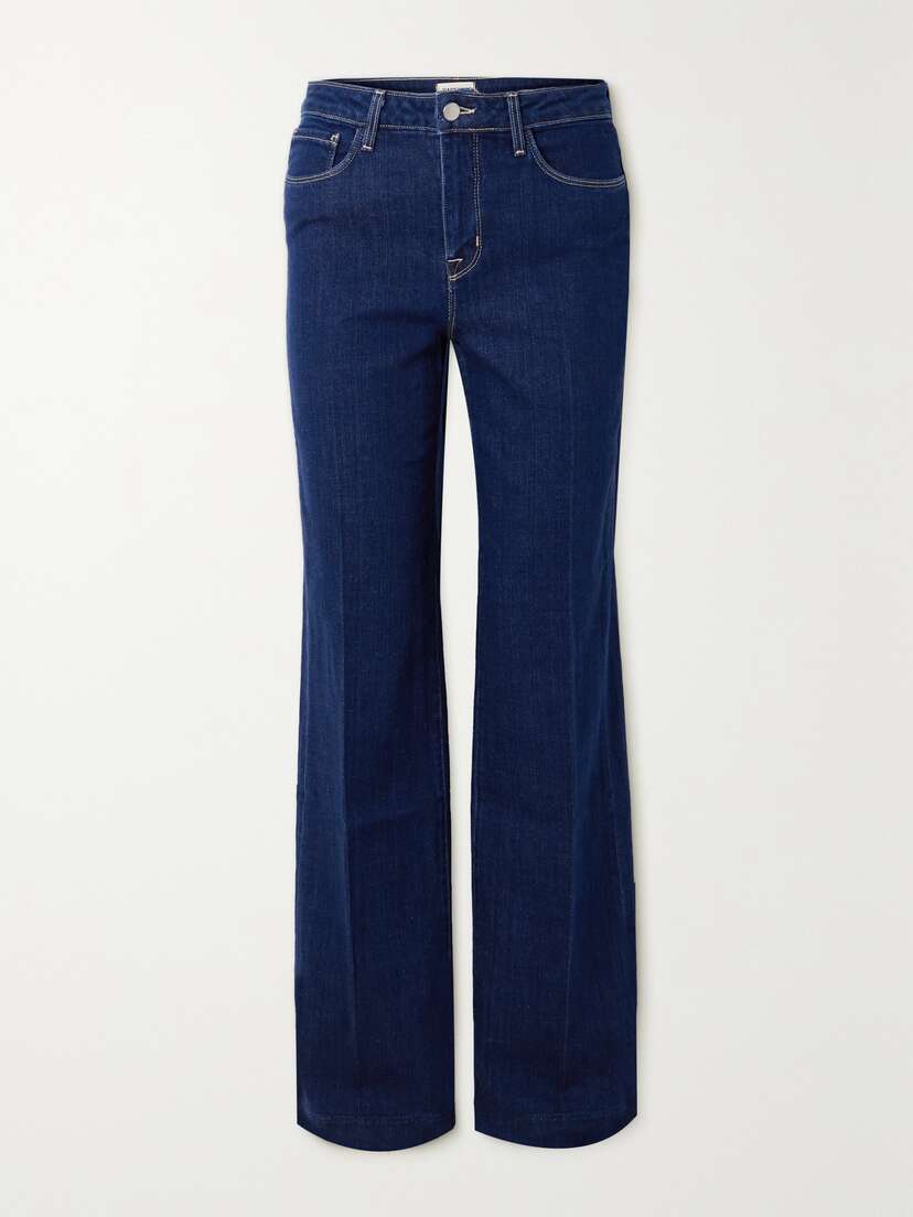 L'Agence Clayton High-rise Wide-leg Jeans