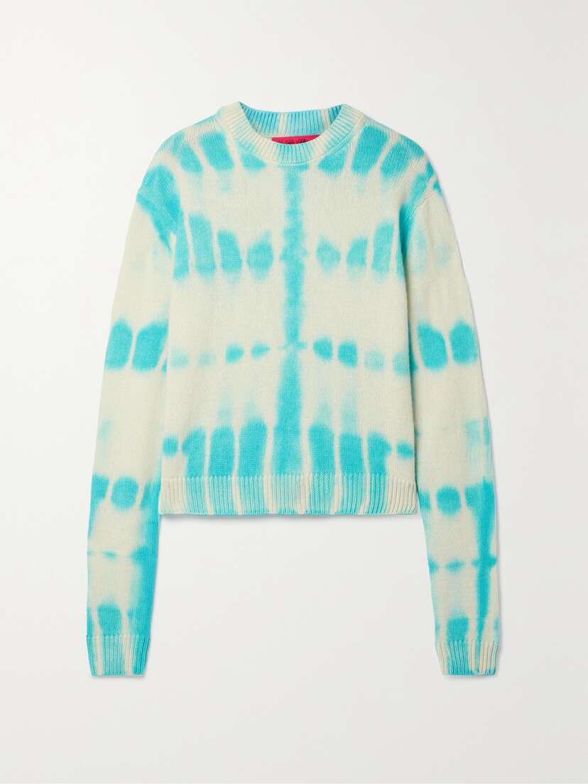 The Elder Statesman Tie-dyed Cashmere Sweater