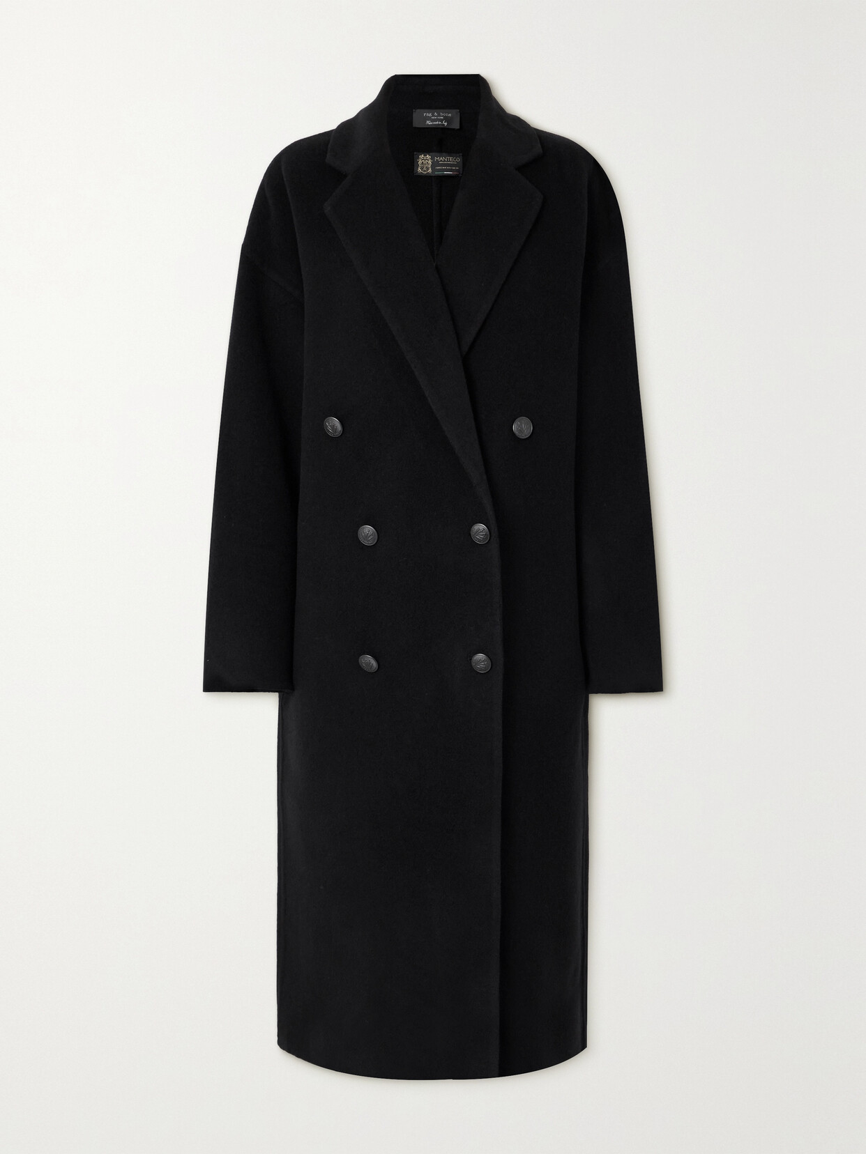 RAG & BONE THEA DOUBLE-BREASTED WOOL-BLEND COAT