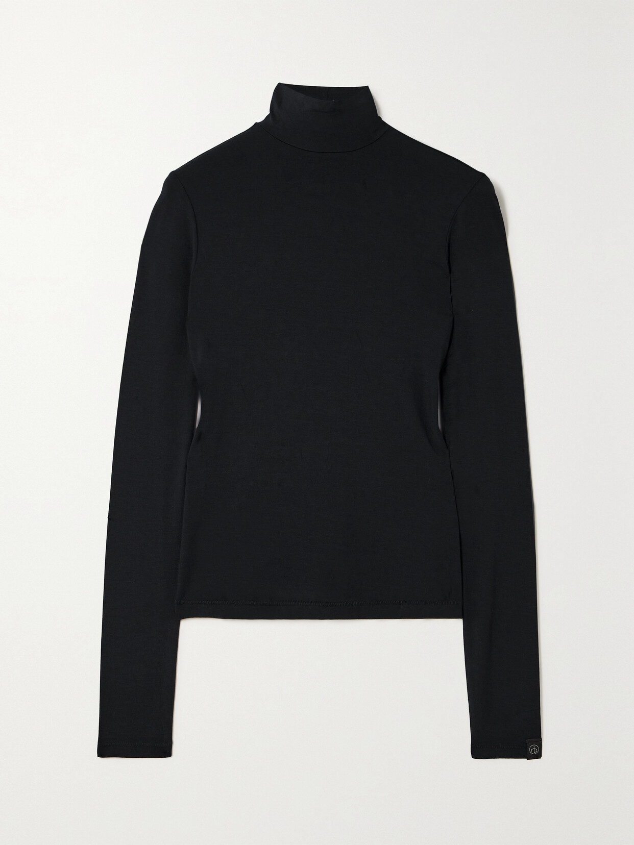 rag & bone - Luca Stretch-modal Turtleneck Top - Black