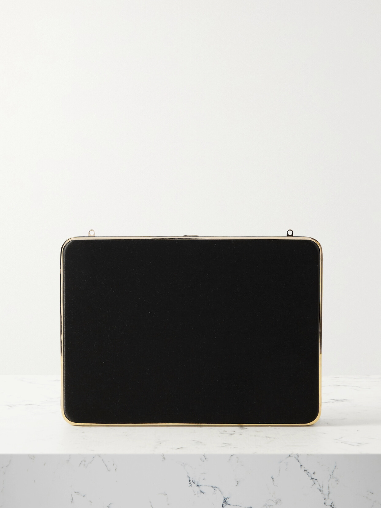 Hunting Season - Compact Satin Clutch - Black