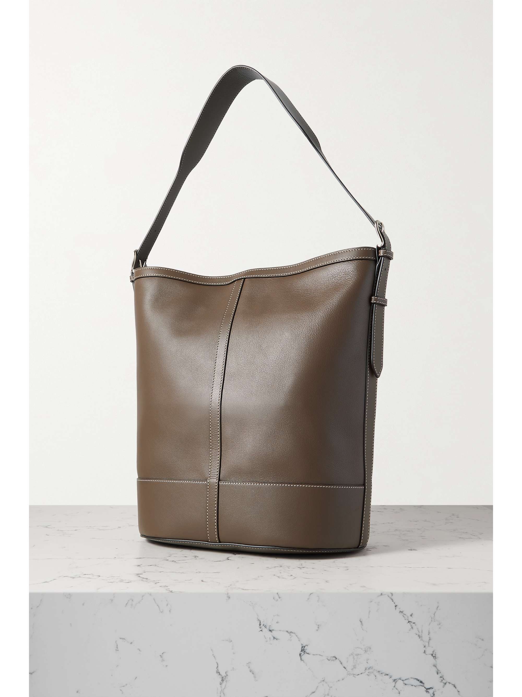 HUNTING SEASON Texturedleather tote NETAPORTER