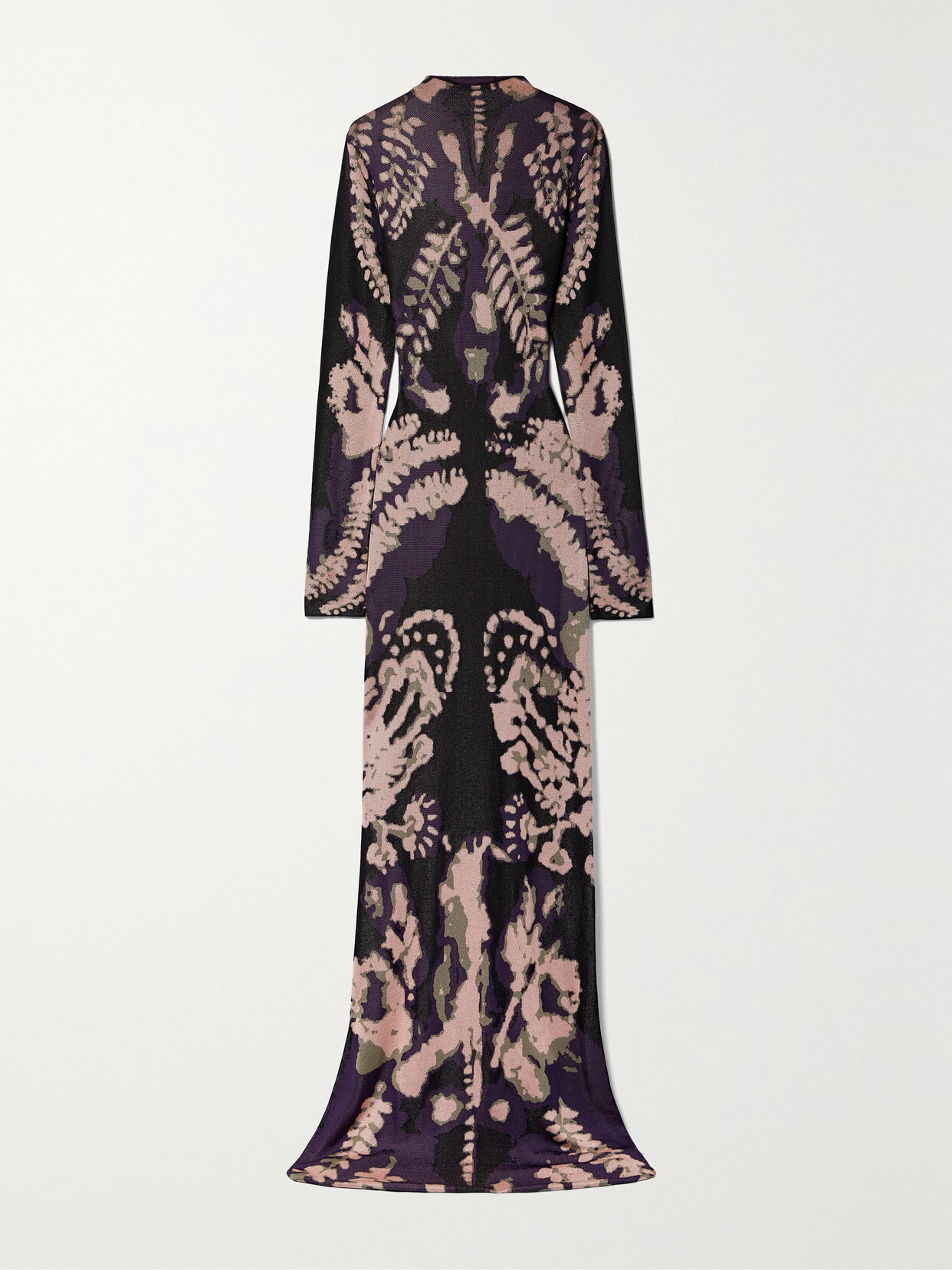 ALTUZARRA RHEA JACQUARD-KNIT MAXI DRESS