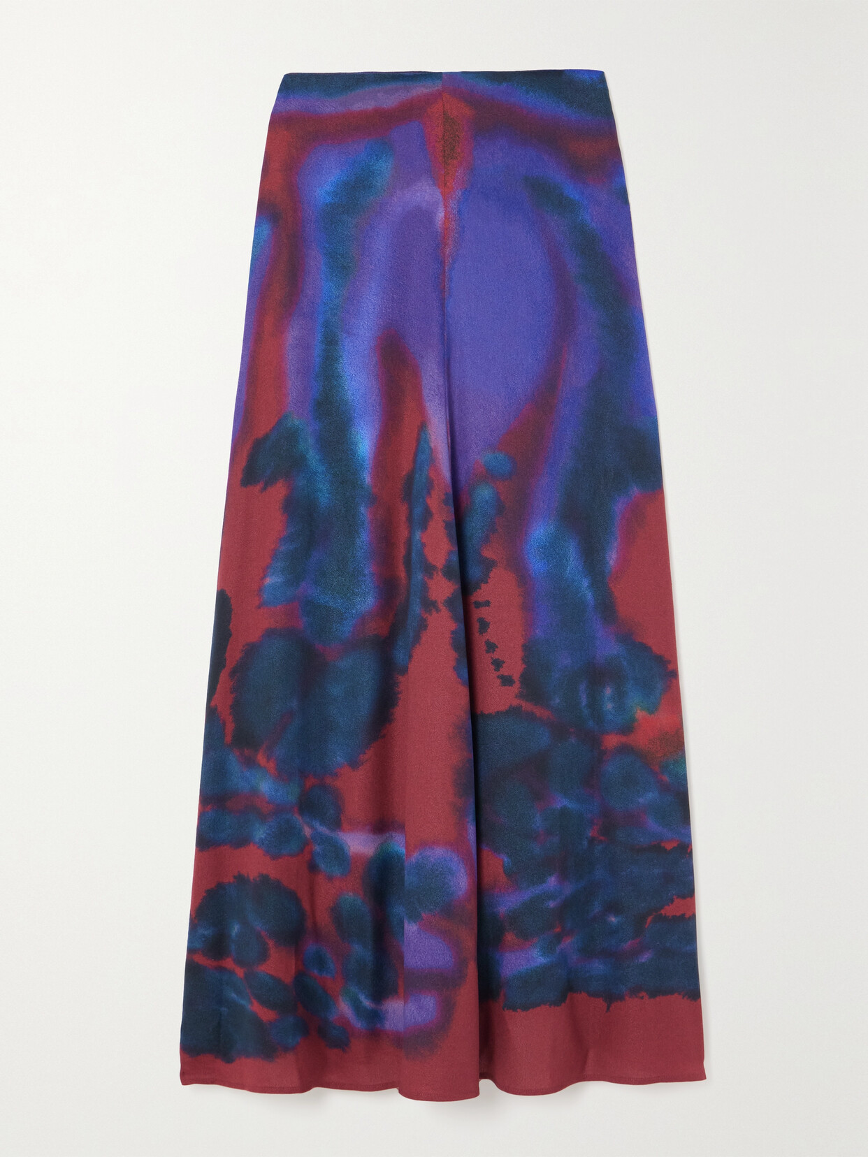 ALTUZARRA HYDRA PRINTED CREPE SKIRT