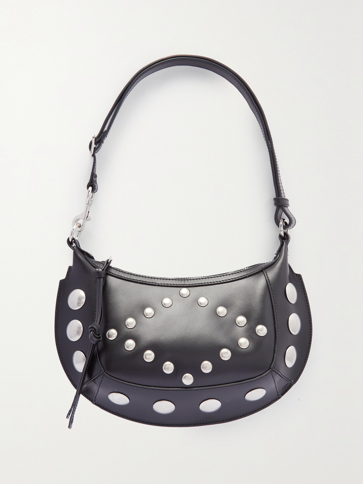 Isabel Marant Oskan Shoulder Bag In Black