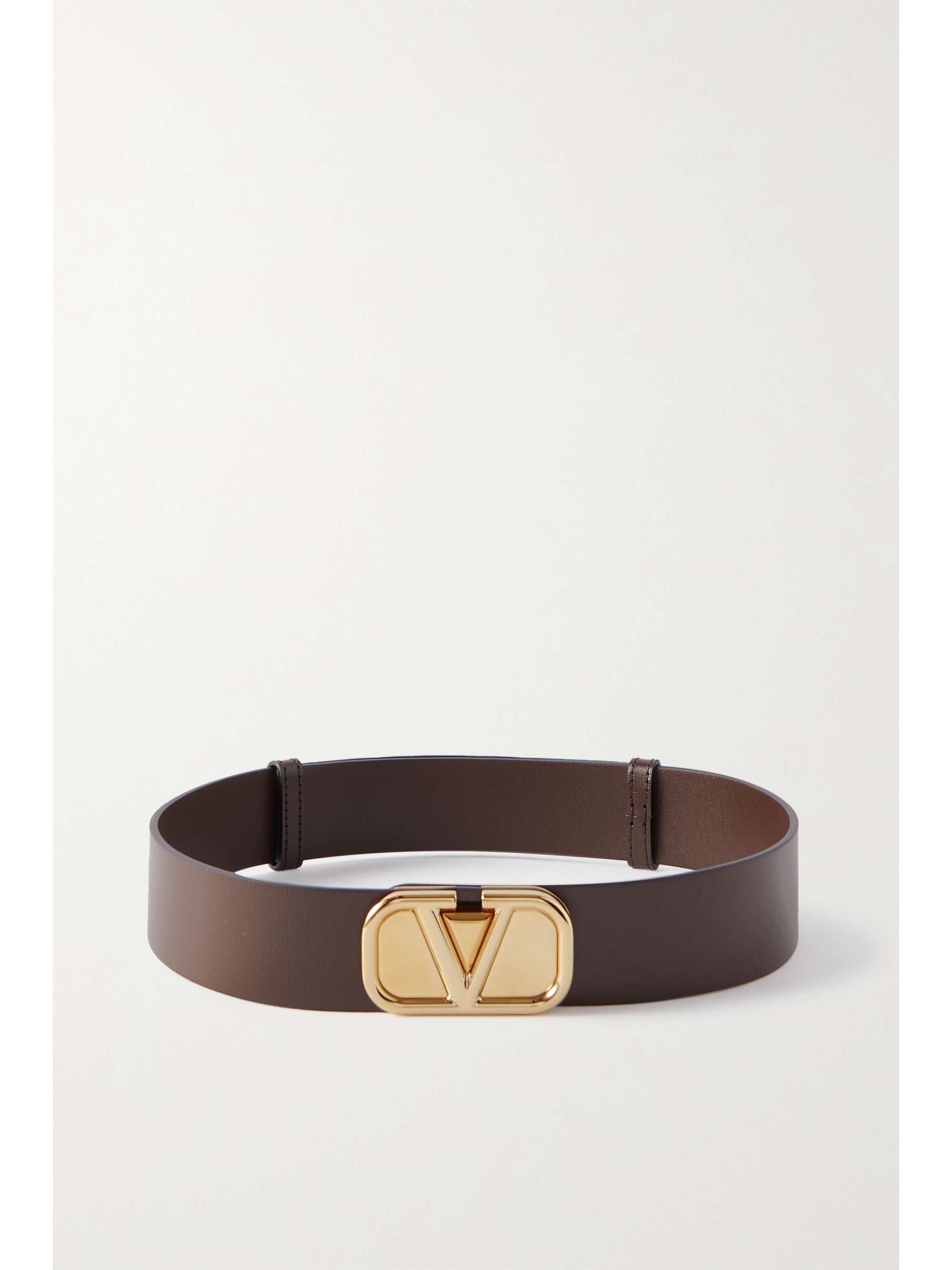 VALENTINO GARAVANI Valentino Garavani VLOGO leather belt | NET-A-PORTER