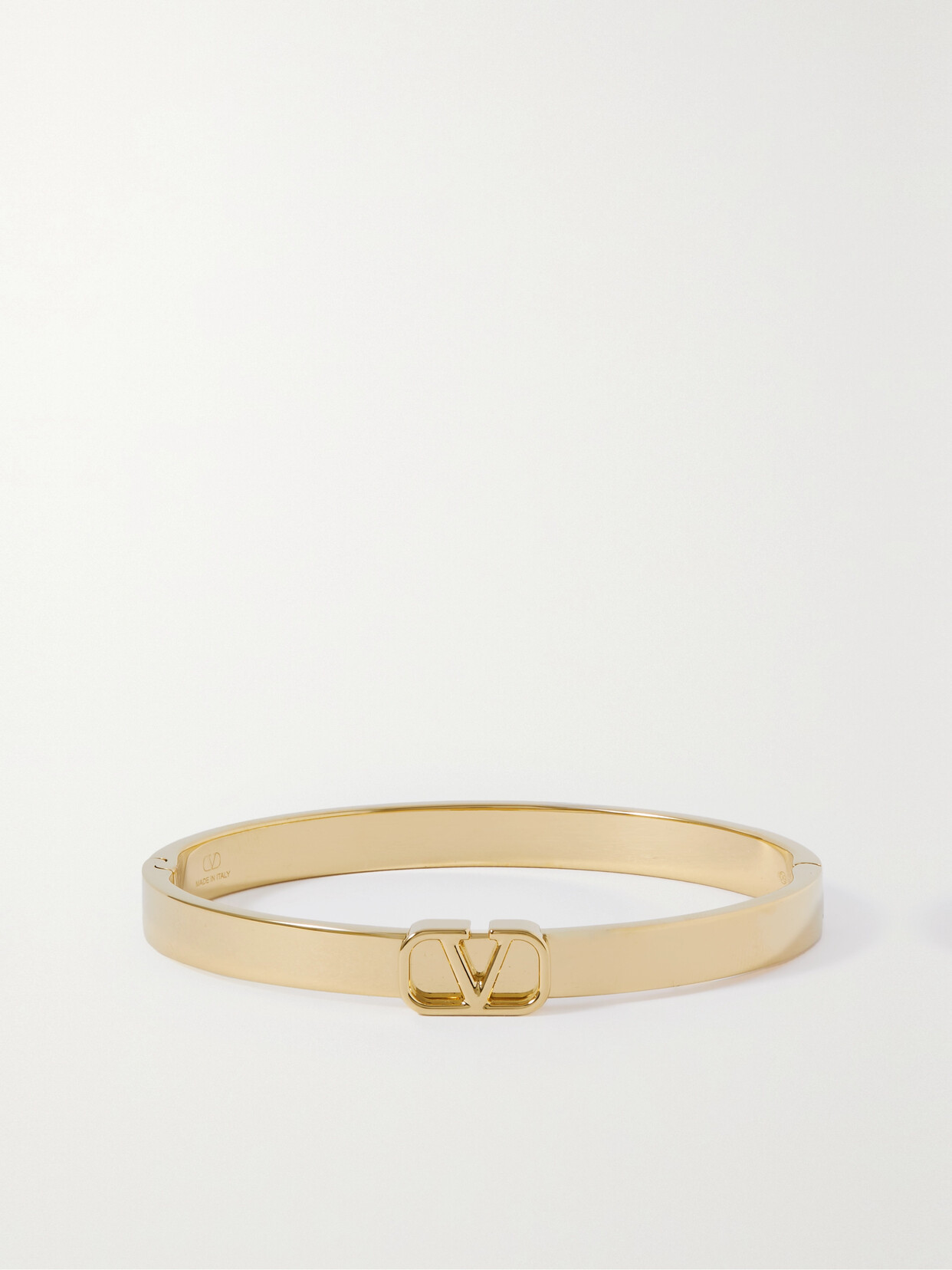 Valentino Garavani Vlogo Gold tone Bracelet L