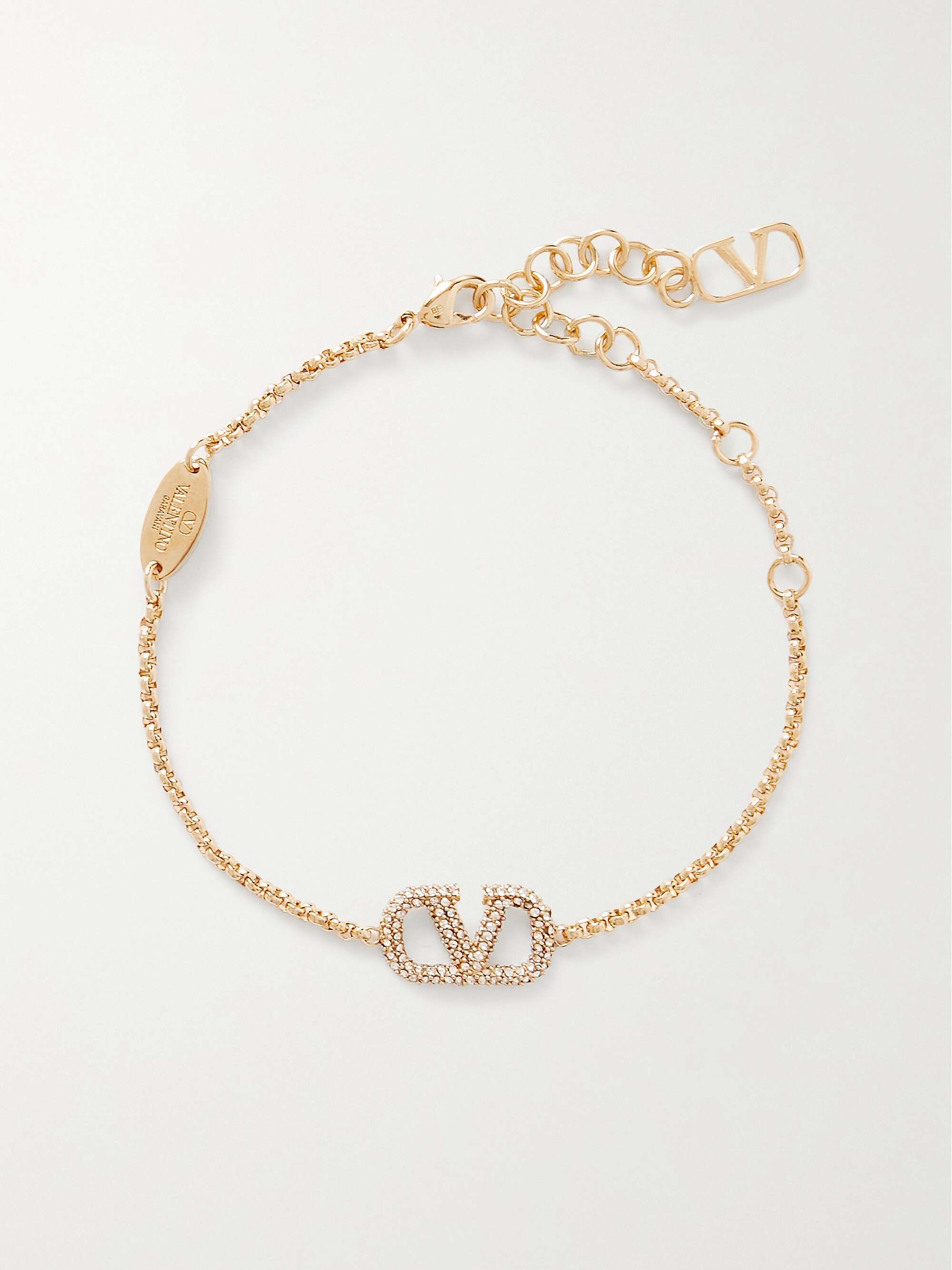 Valentino Garavani Vlogo Metal Chain Choker Woman Gold Onesize