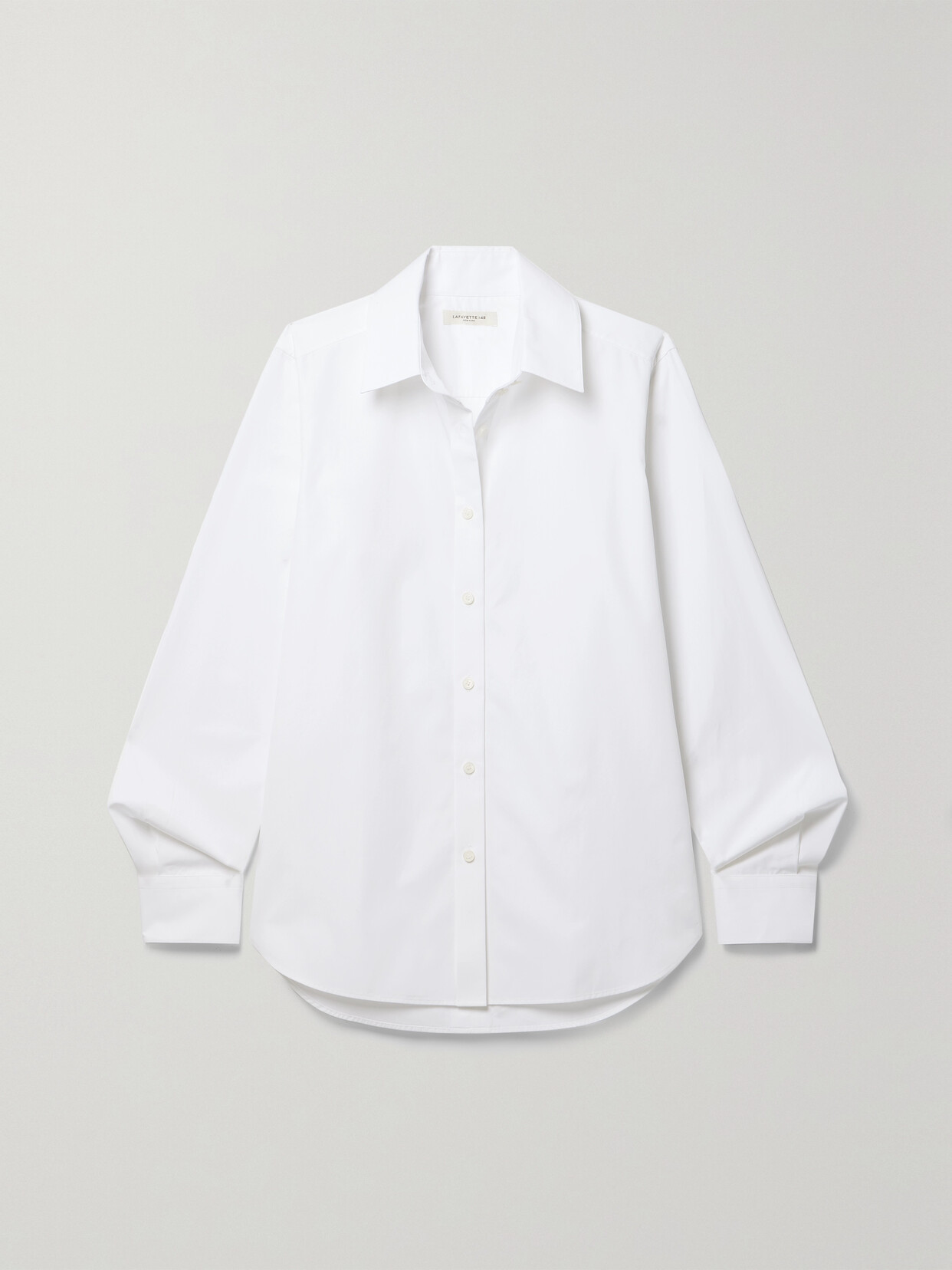 Lafayette148 - Cotton-poplin Shirt - White