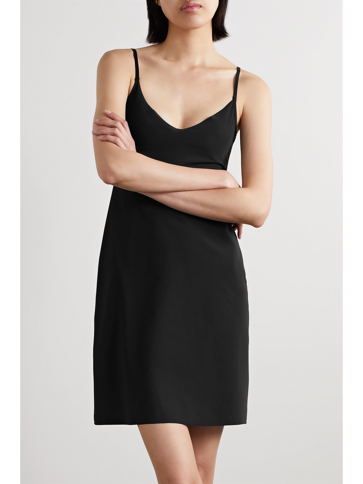 Commando Tailored Stretch Slip In Black