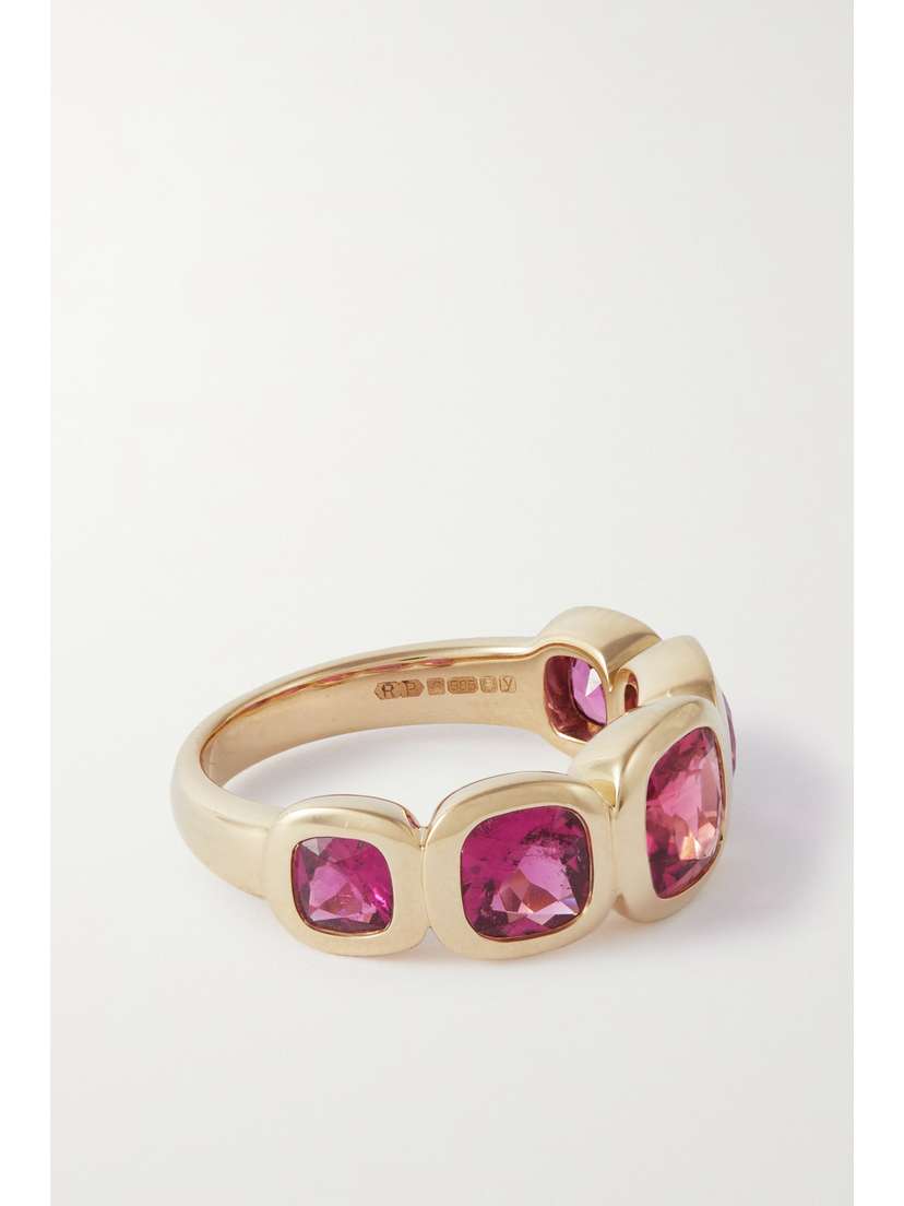 Robinson Pelham Marnie 14-karat Gold Rubellite Ring