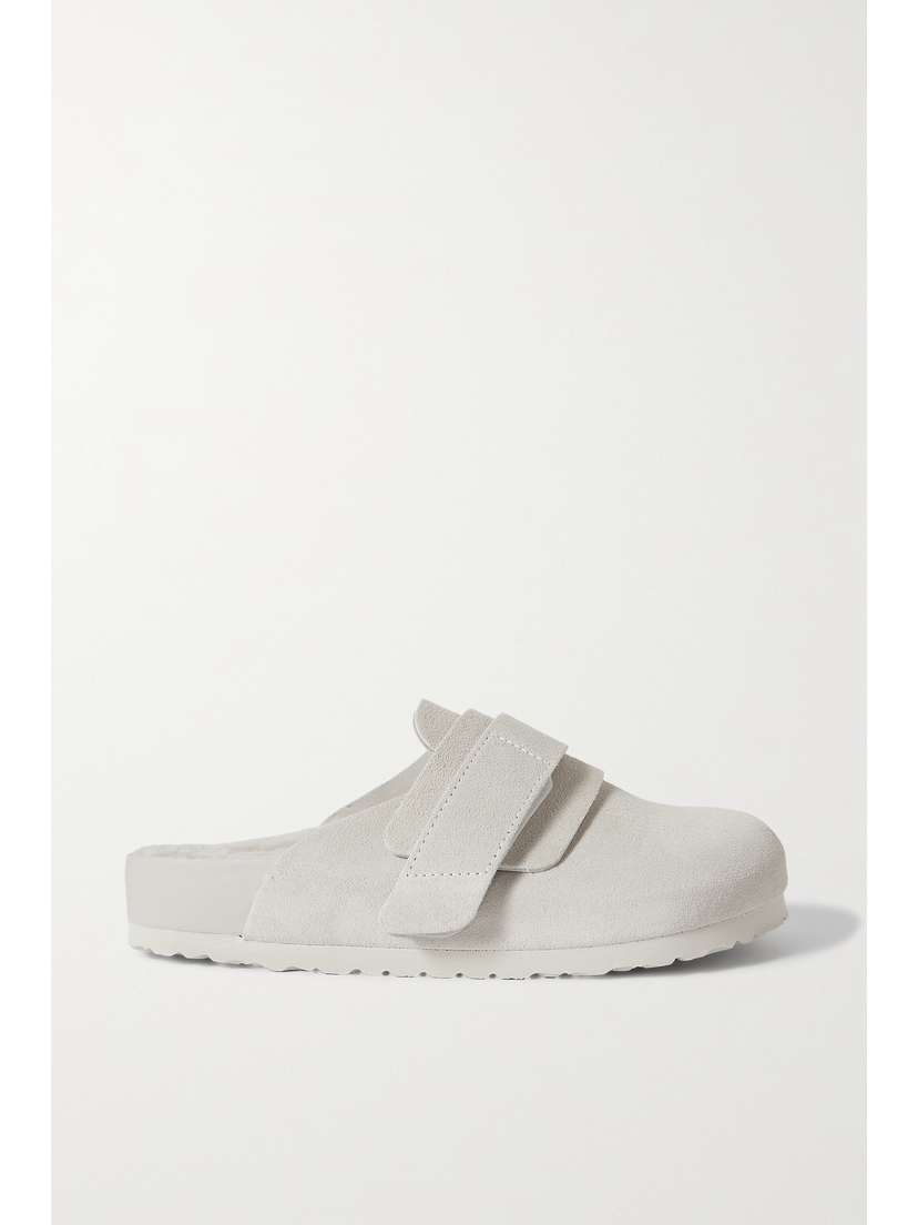 Birkenstock 1774 + Tekla Nagoya Shearling-lined Suede Clogs