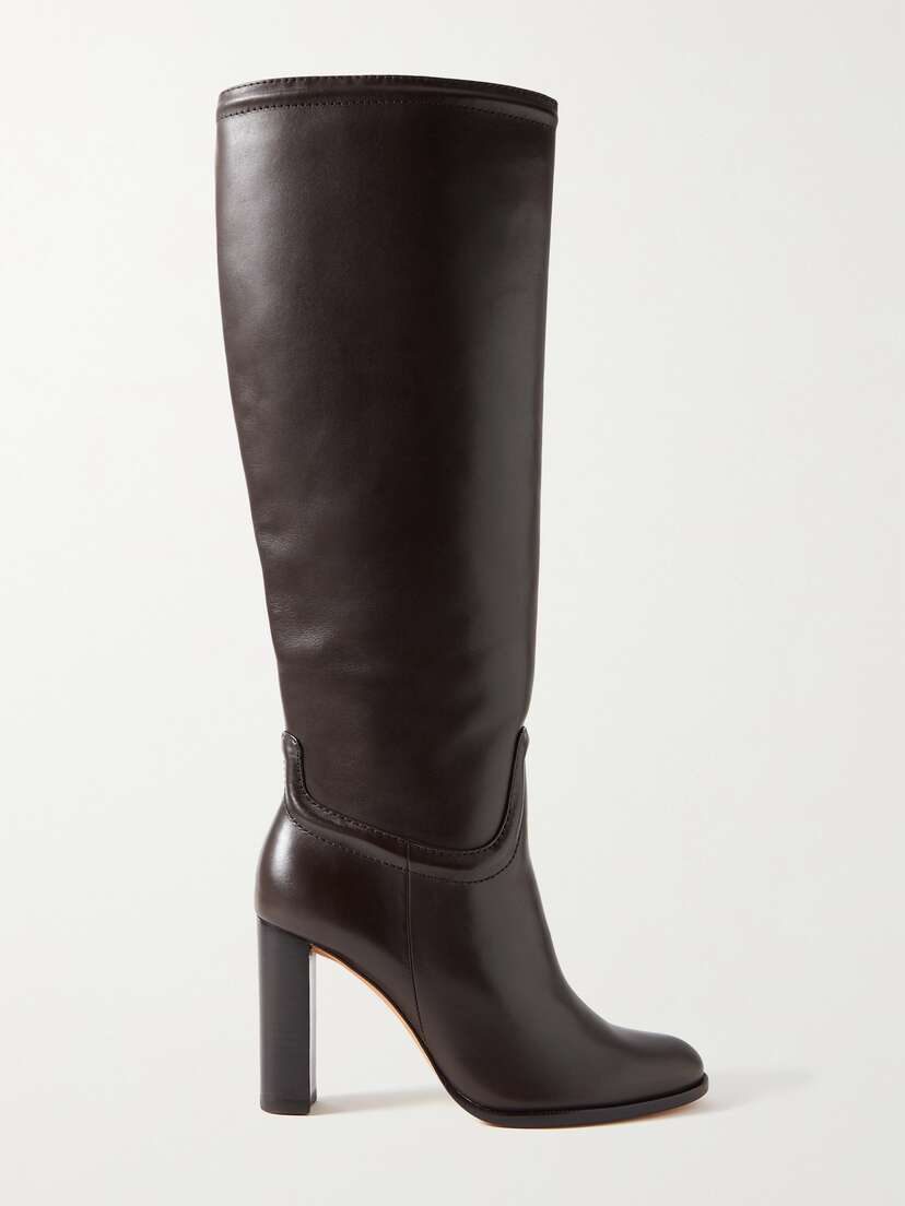 Alexandre Birman Lauren Leather Knee Boots