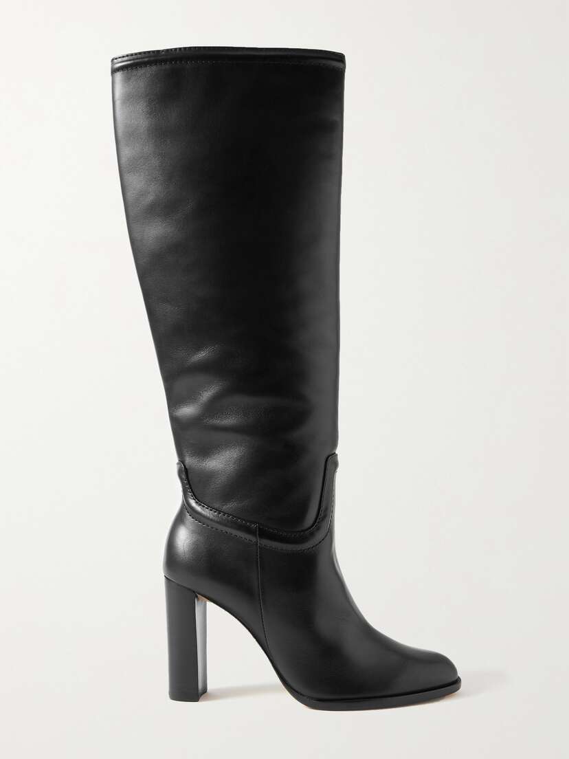 Alexandre Birman Lauren Leather Knee Boots
