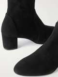 STUART WEITZMAN Yuliana suede sock boots NET A PORTER