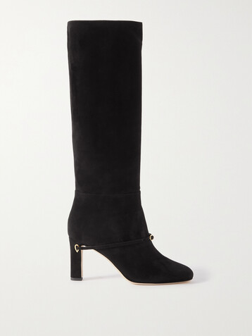 JENNIFER CHAMANDI Samuele 85 suede knee boots