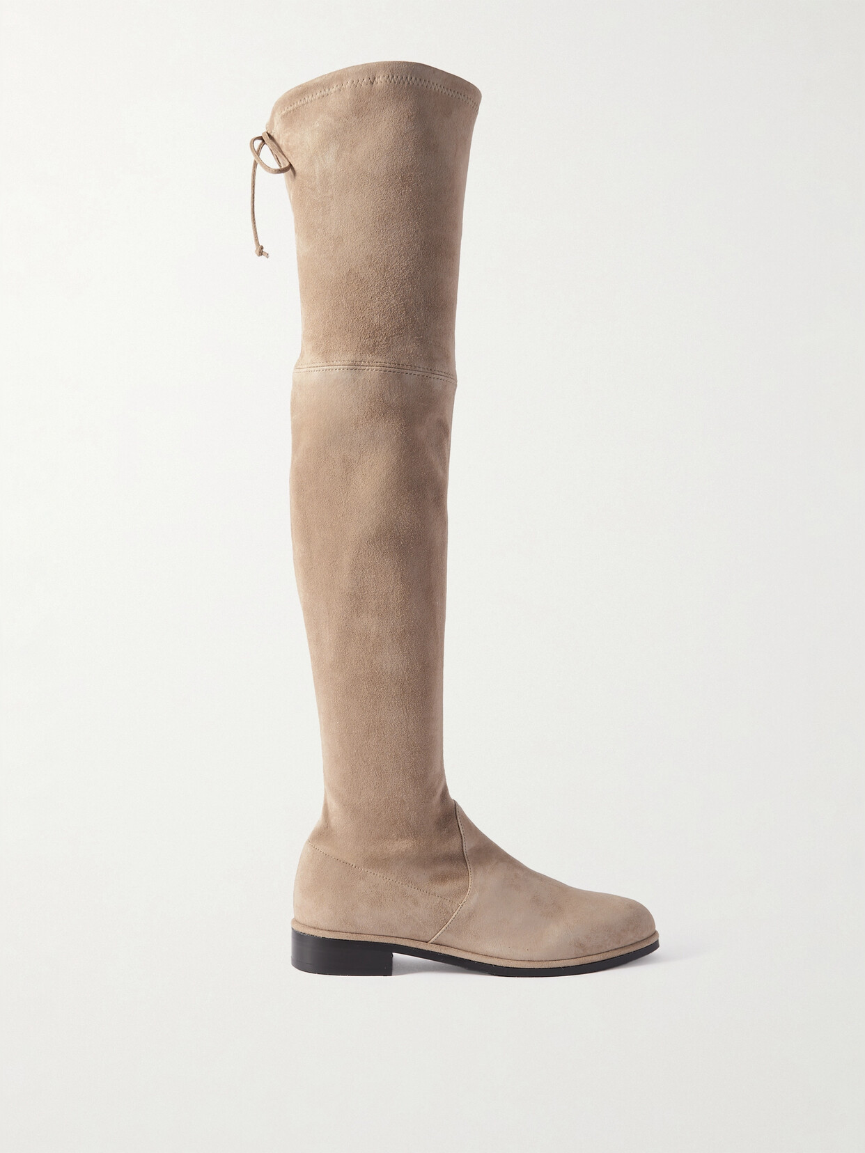 Stuart Weitzman - Lowland Bold Suede Over-the-knee Boots - Brown