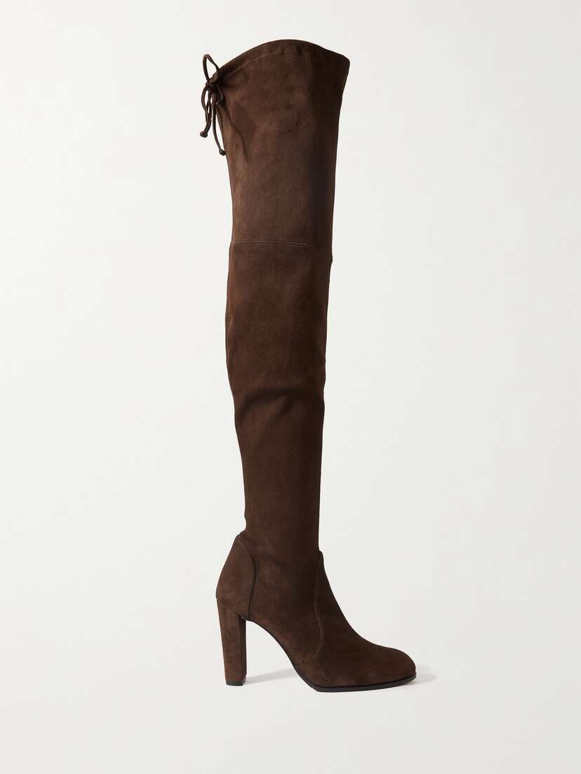 Stuart Weitzman Highland Suede Over-the-knee Boots