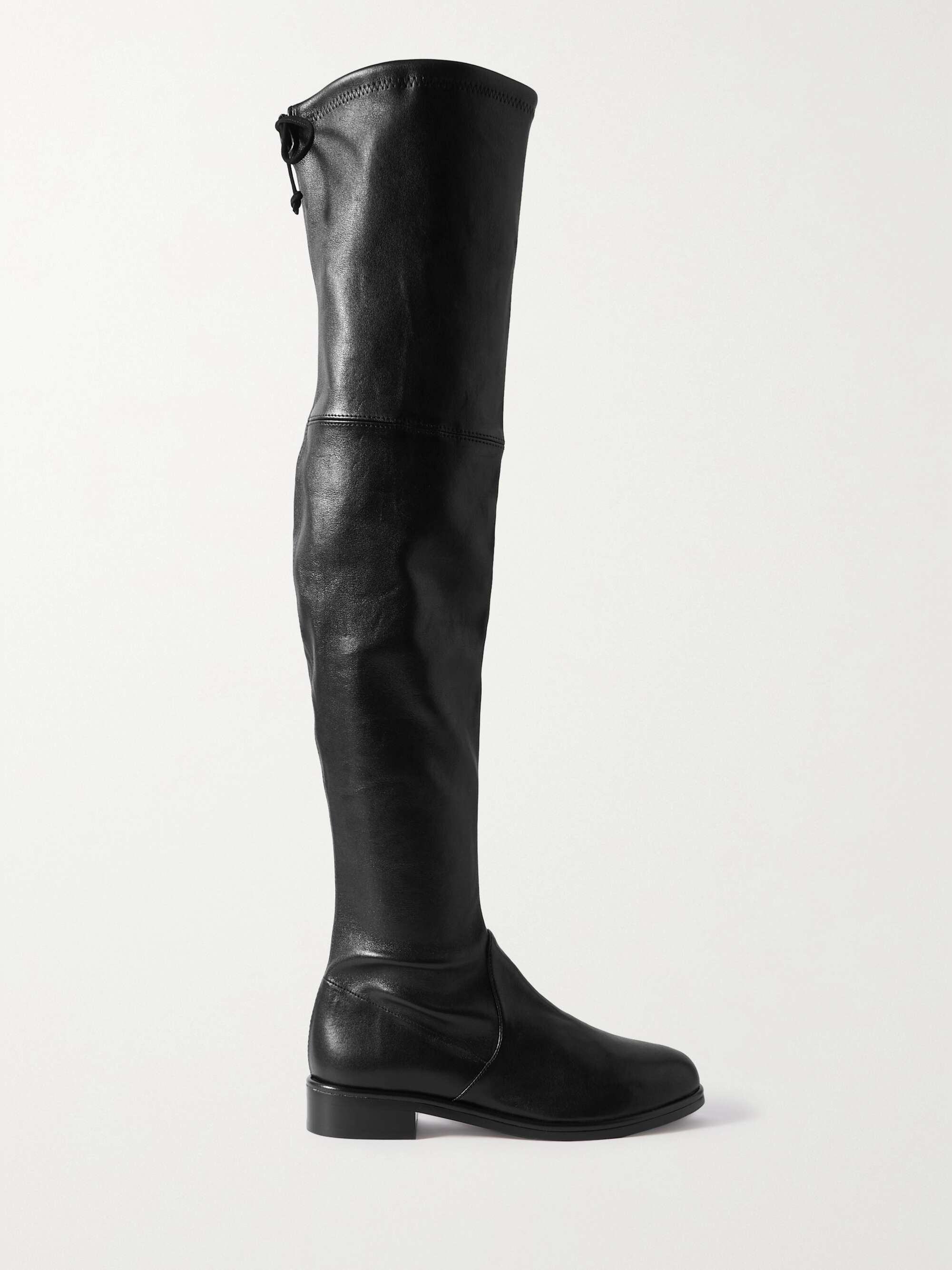 STUART WEITZMAN Lowland Bold leather over-the-knee boots | NET-A-PORTER