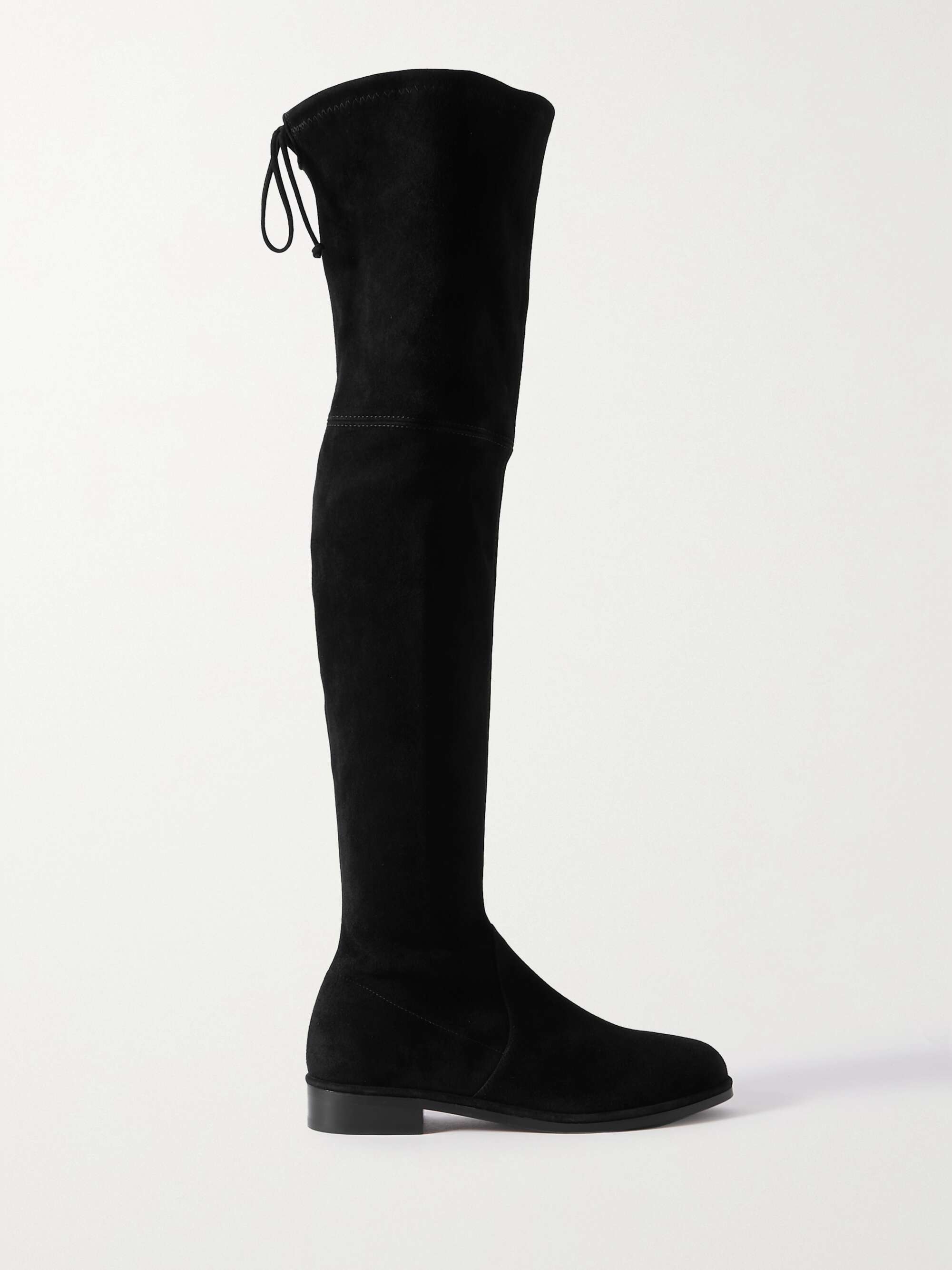 STUART WEITZMAN Lowland Bold suede over-the-knee boots | NET-A-PORTER