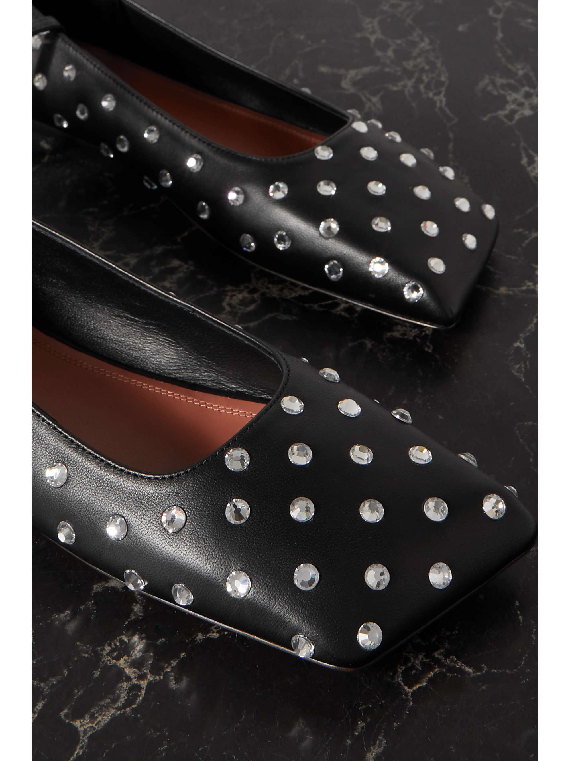 Black polka hot sale dot flats