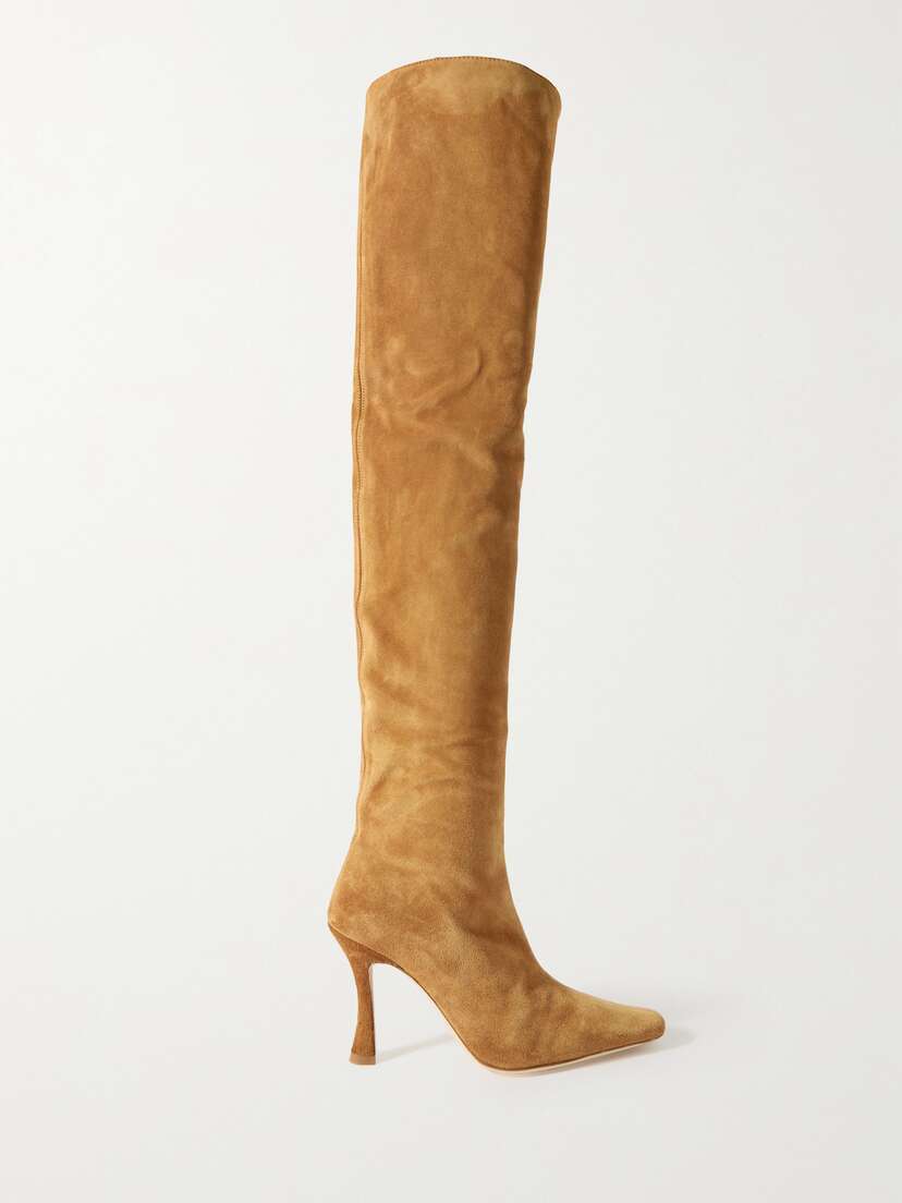 Staud Cami Suede Over-the-knee Boots