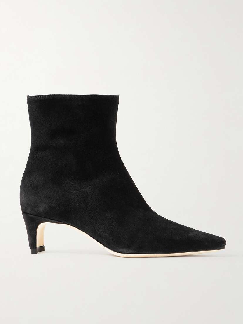 Staud Wally Suede Ankle Boots