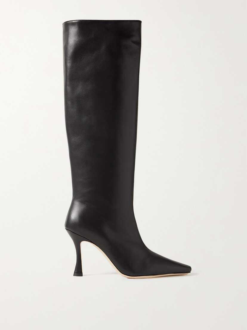 Staud Cami Leather Knee Boots