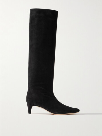 Staud Wally suede knee boots