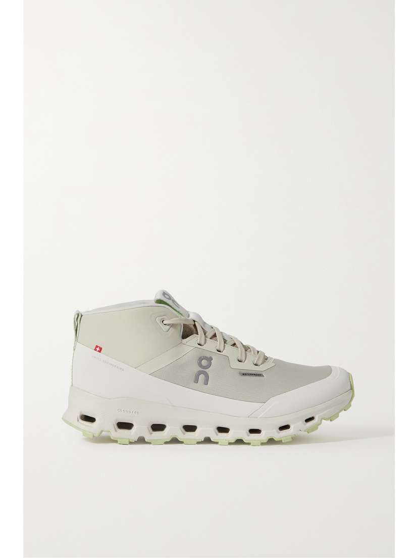 ON Cloudroam Rubber-trimmed Recycled-mesh And Shell High-top Sneakers