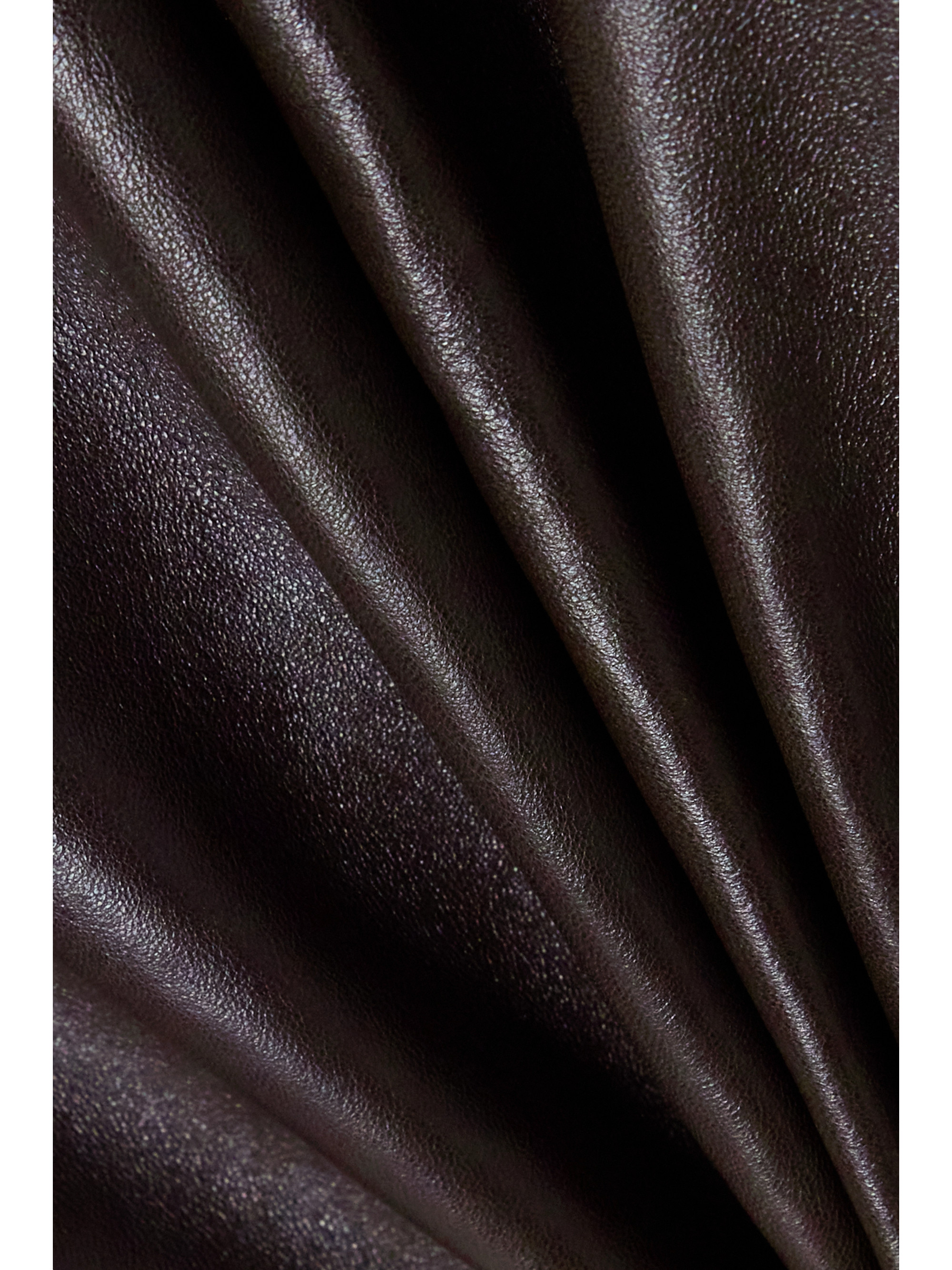 Magda Butrym Leather wide-leg pants