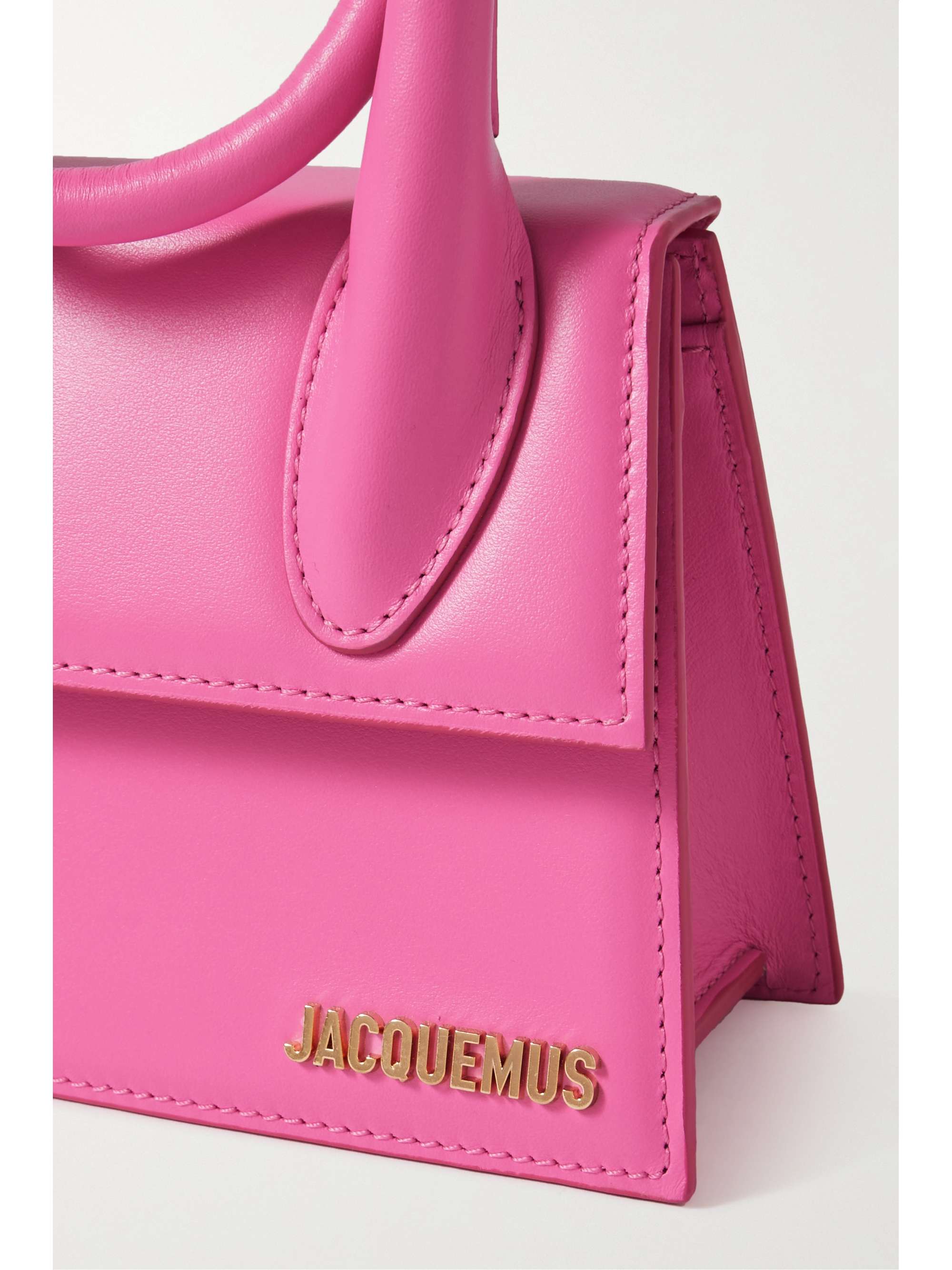 JACQUEMUS 르 치키토 노드 가죽 숄더 백