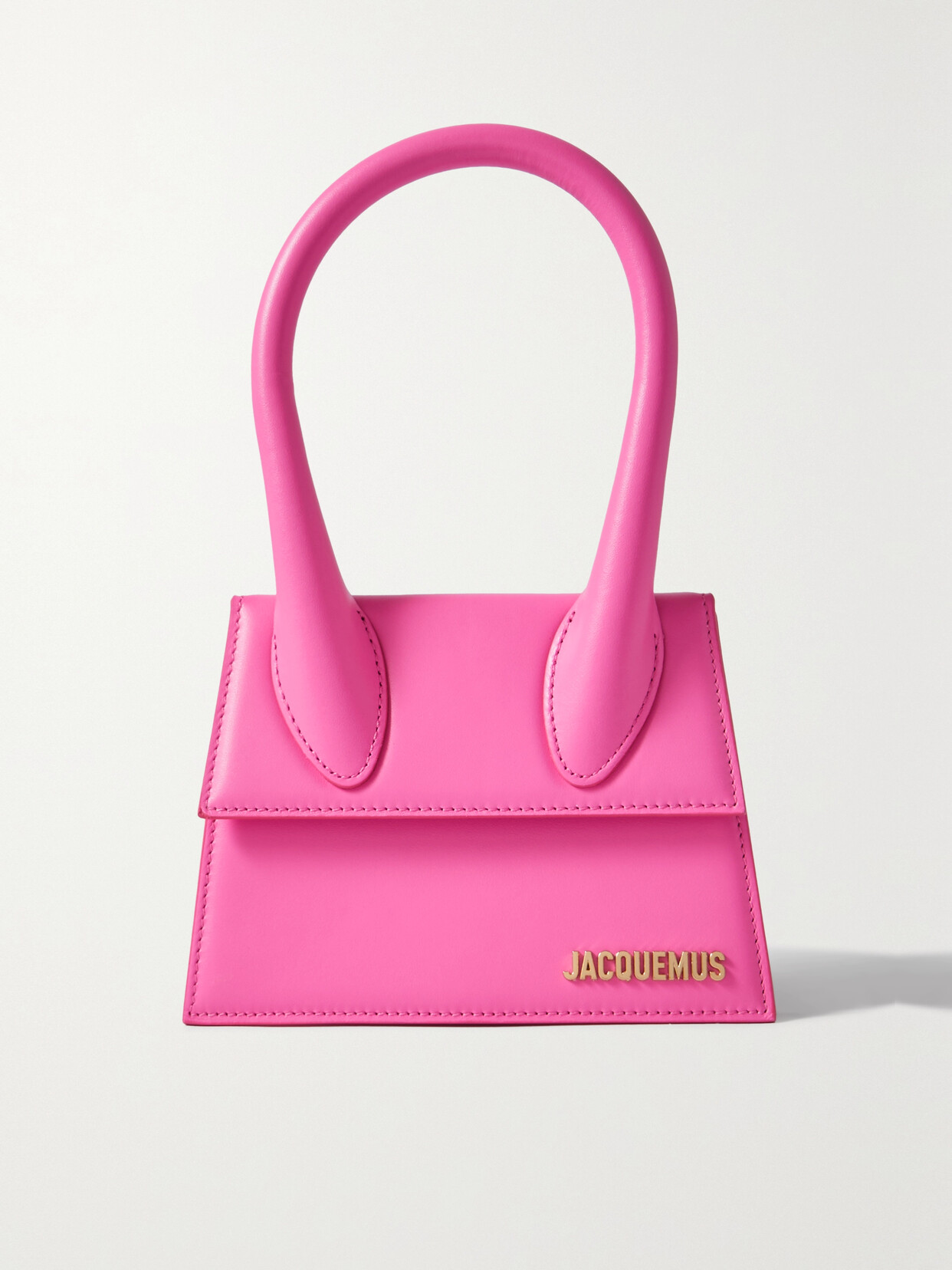 Jacquemus - Le Chiquito Moyen Mini Leather Tote - Pink