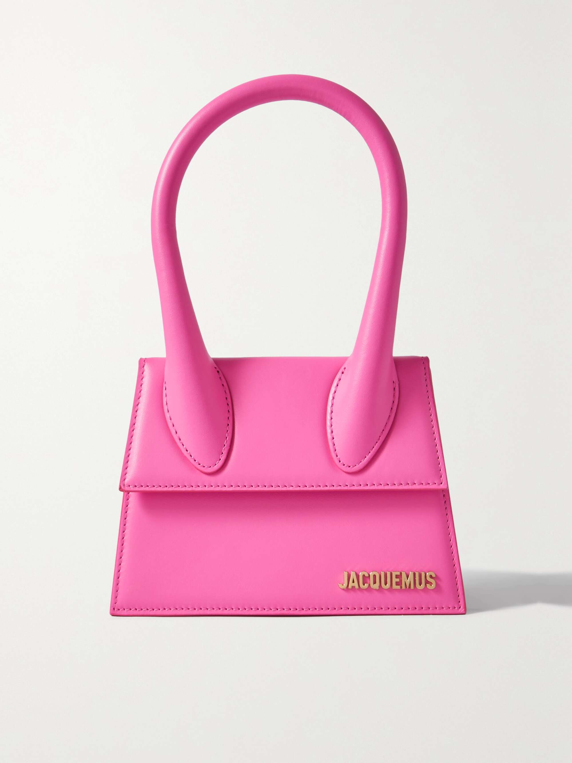 JACQUEMUS Le Chiquito Moyen mini leather tote | NET-A-PORTER