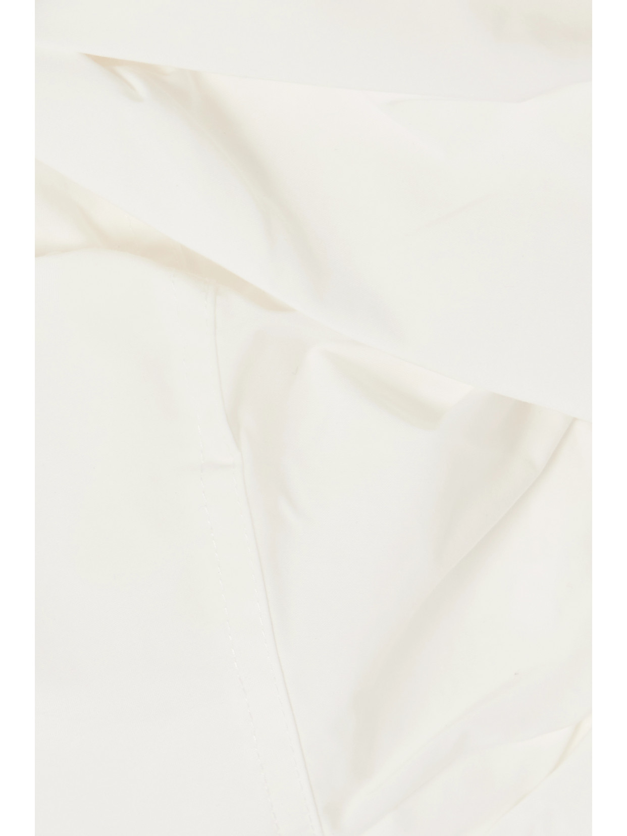 A. L.C. - Nora Off-The-Shoulder Gathered Cotton-Blend Poplin Top