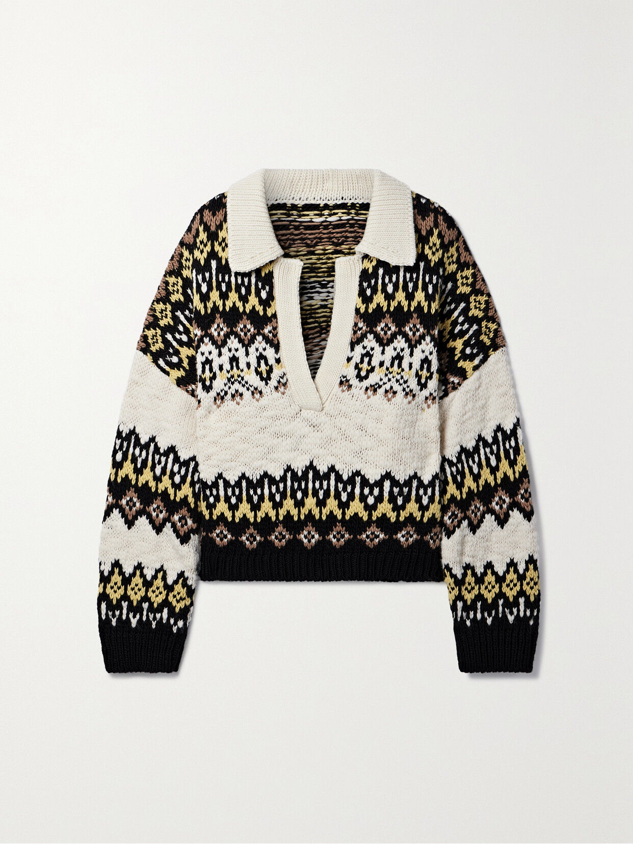 A.L.C. - Landry Fair Isle Wool Sweater - Multi