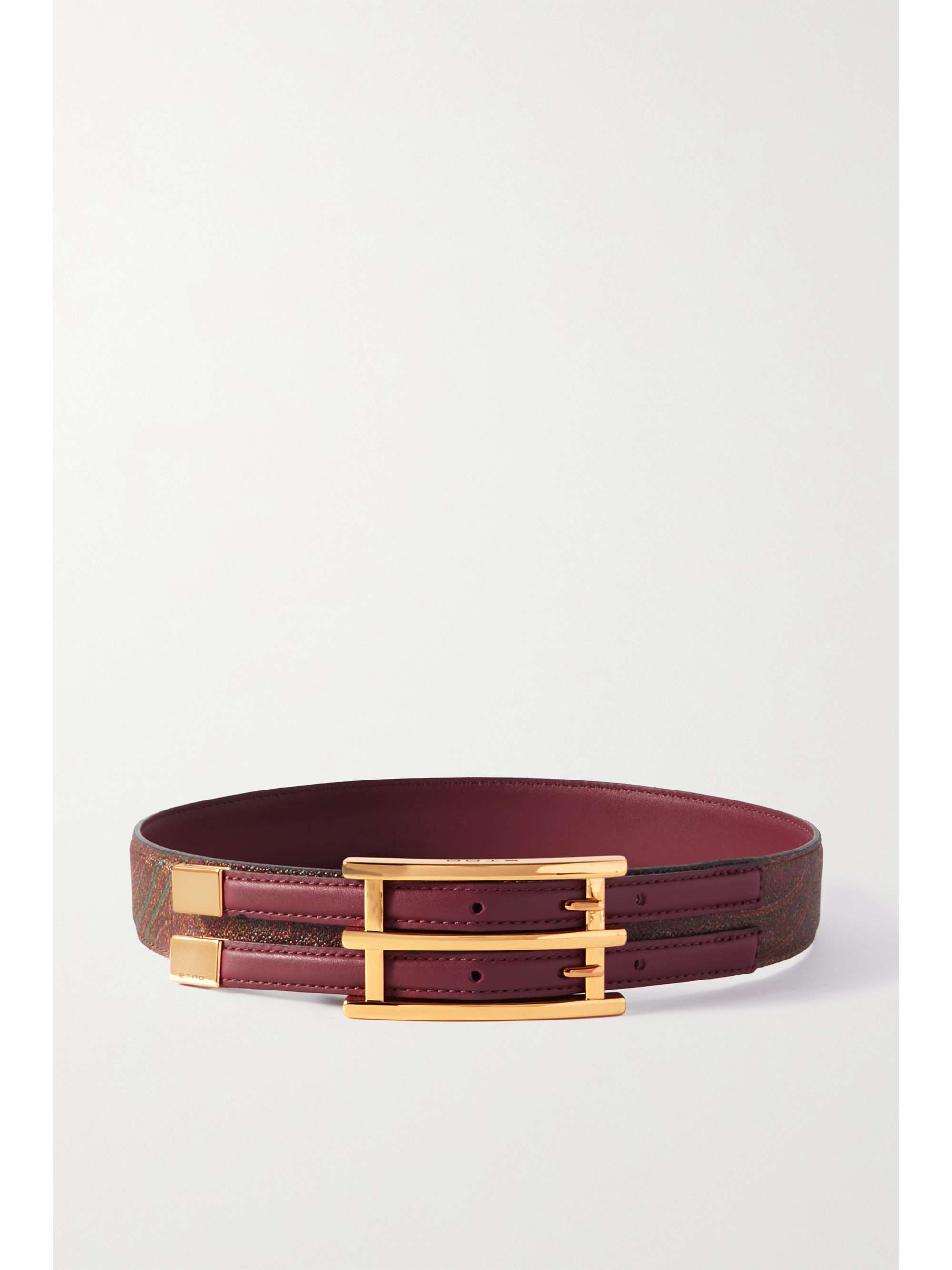 Ceinture en toile enduite finitions en cuir ETRO pour femme