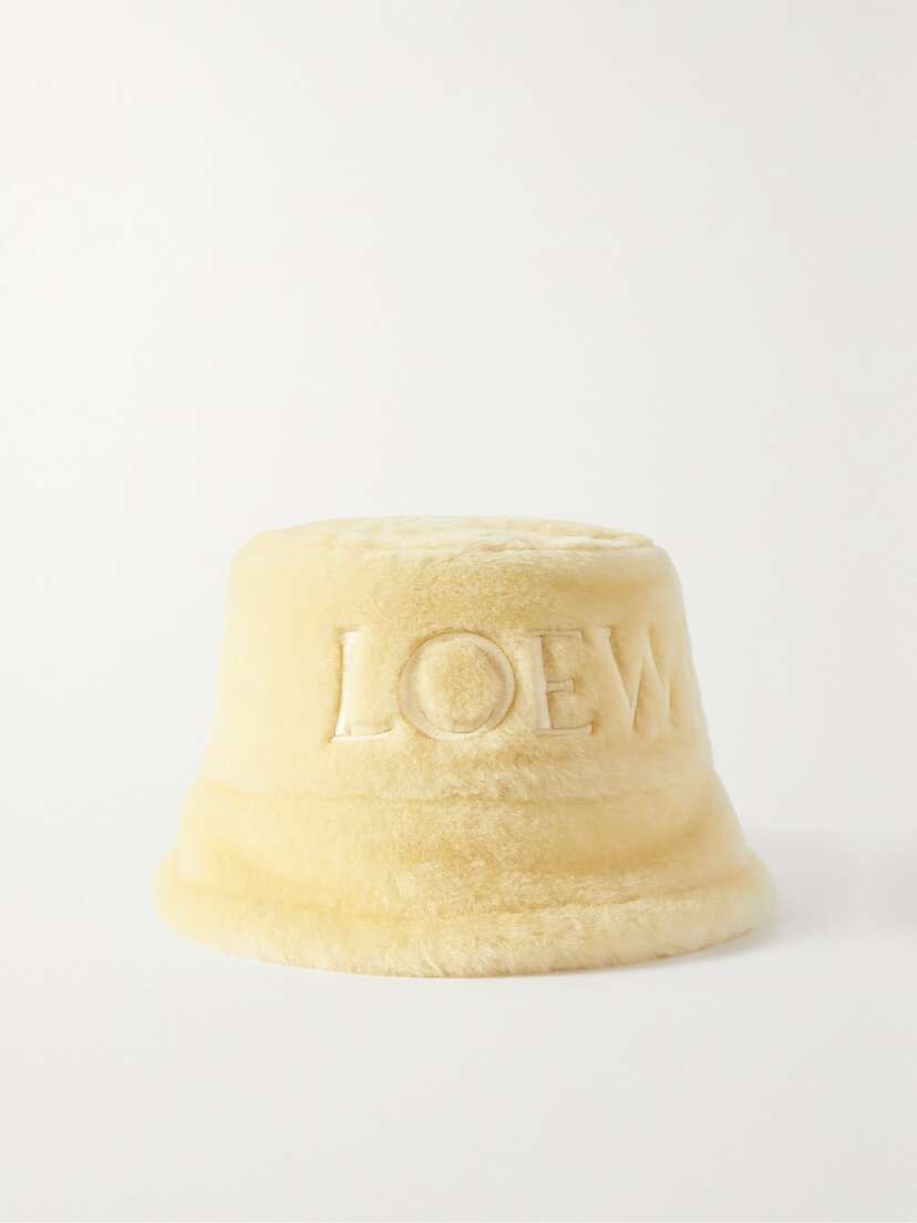 Loewe Shearling Bucket Hat