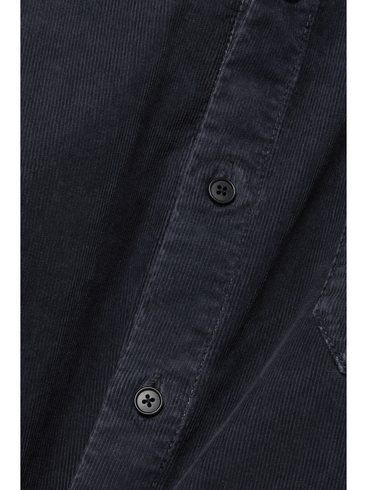 The Row Idro Oversized Cotton-blend Corduroy Shirt In Blue