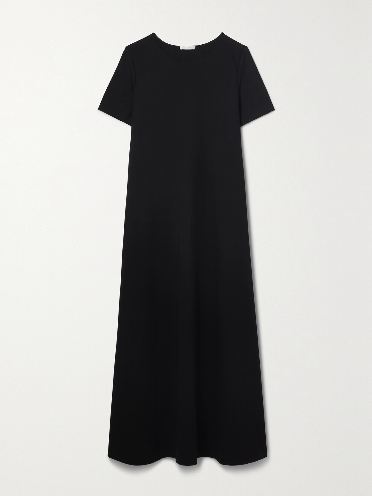 Shop The Row Hannah Scuba Maxi Dress In Black