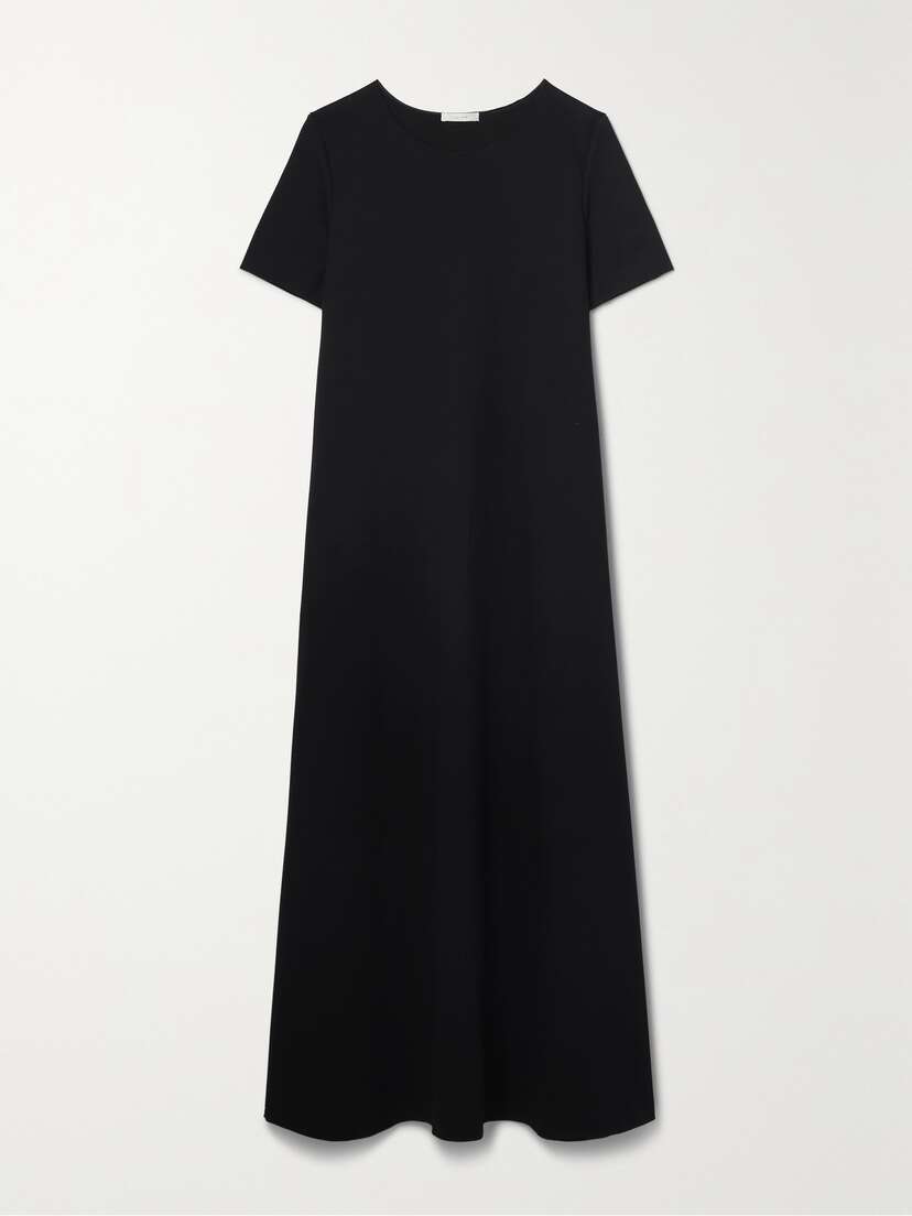 The Row Hannah Scuba Maxi Dress