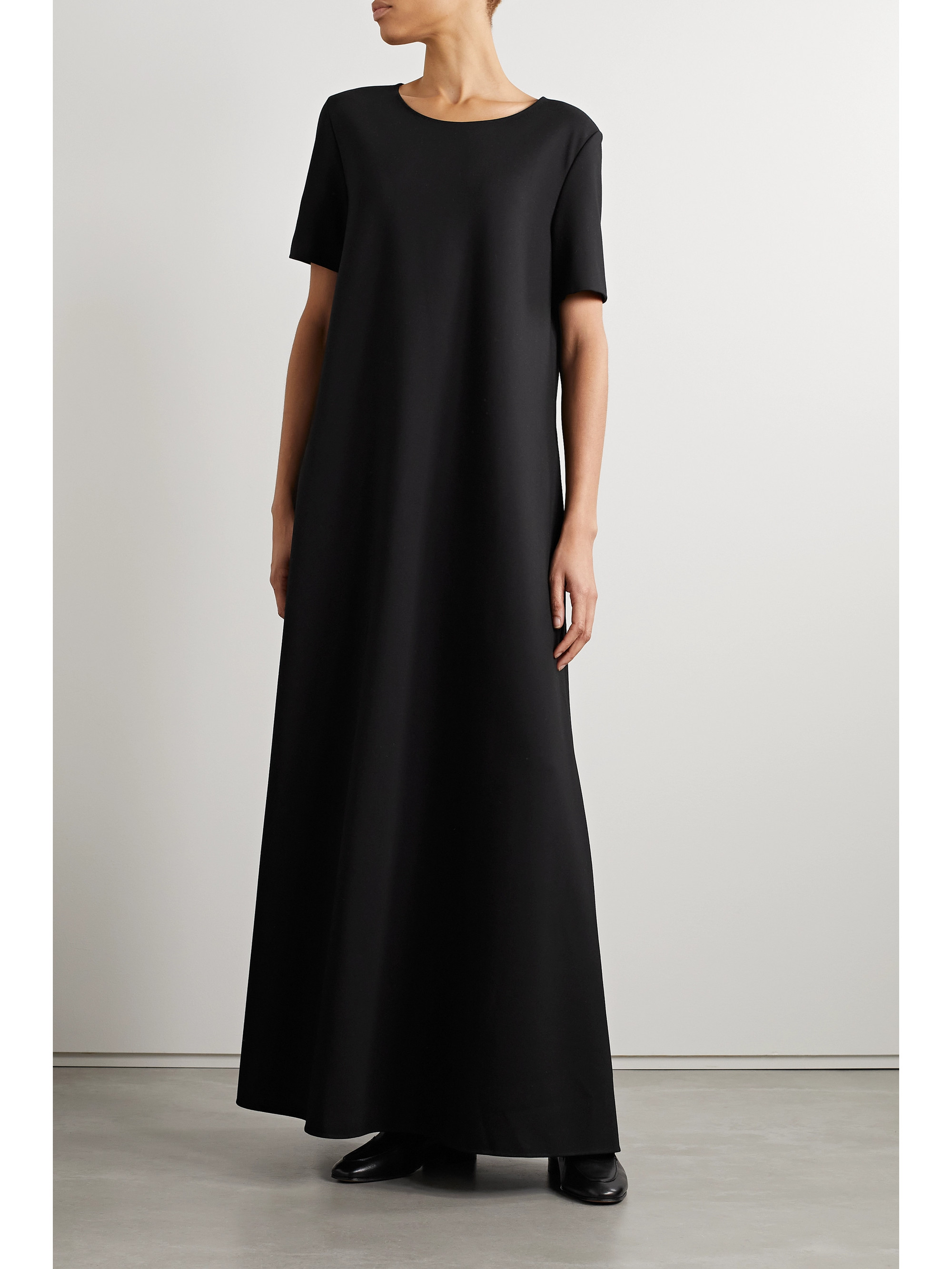 The Row Hannah scuba maxi dress