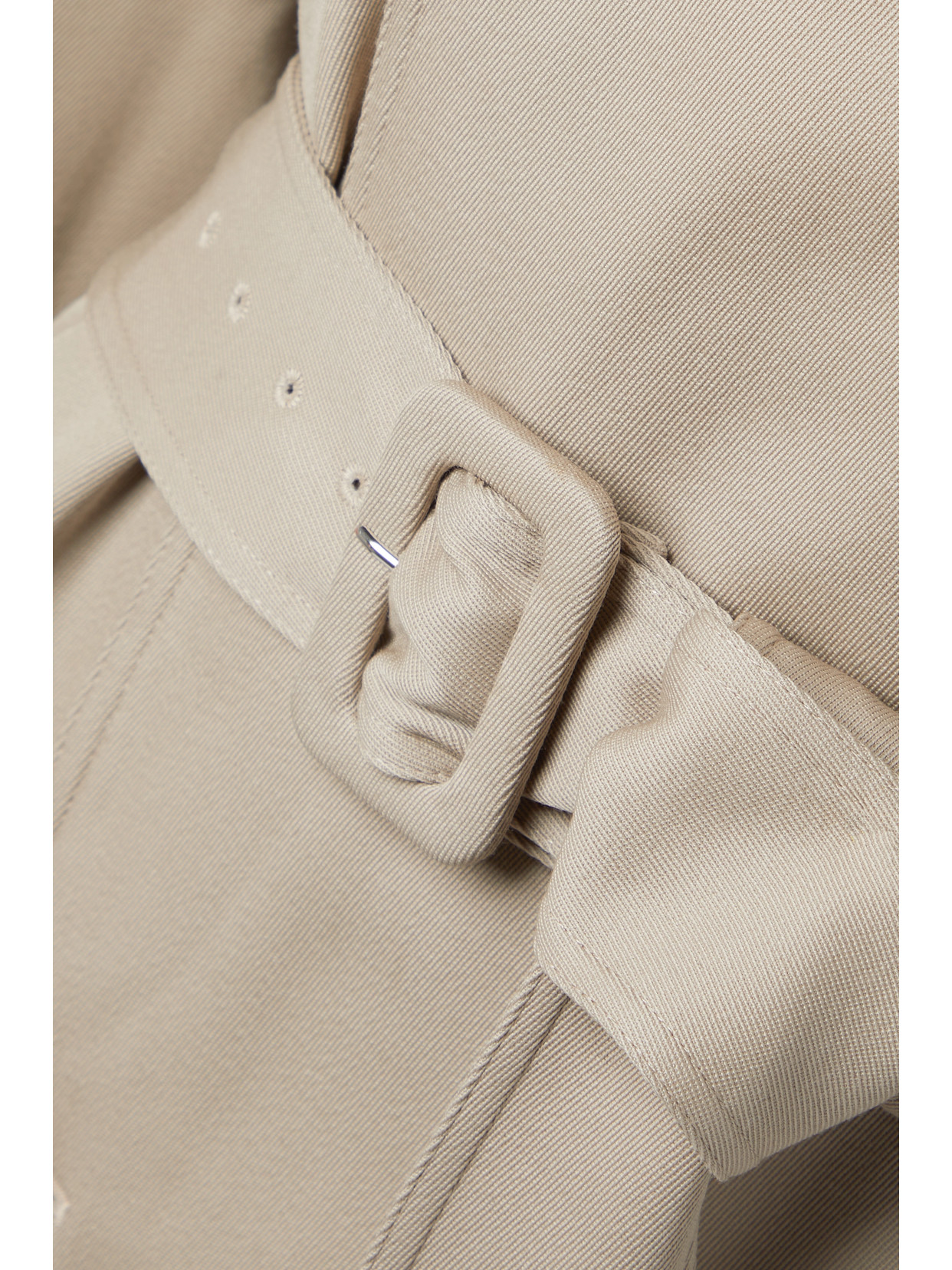 The Row June Belted Cotton-gabardine Trench Coat In Brown