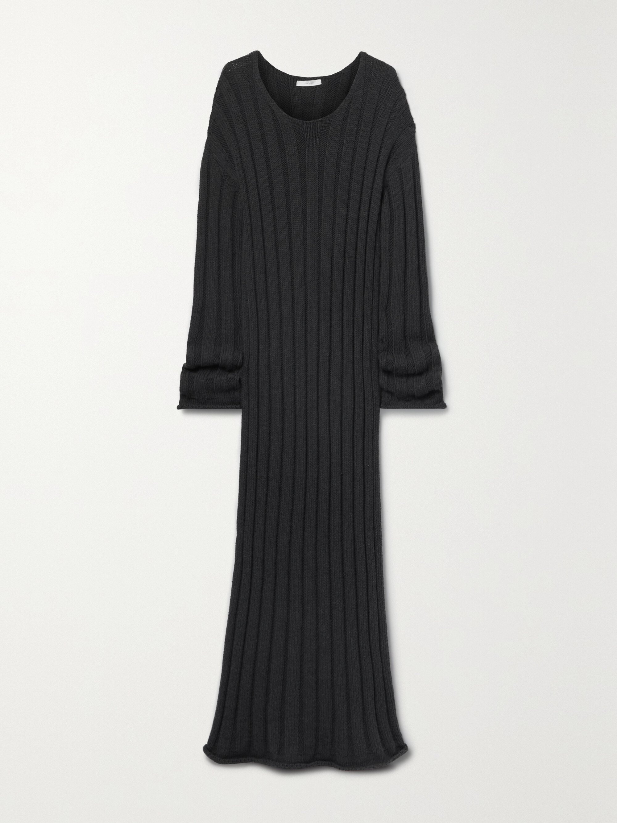 The Row Danielas ribbed wool-blend maxi dress