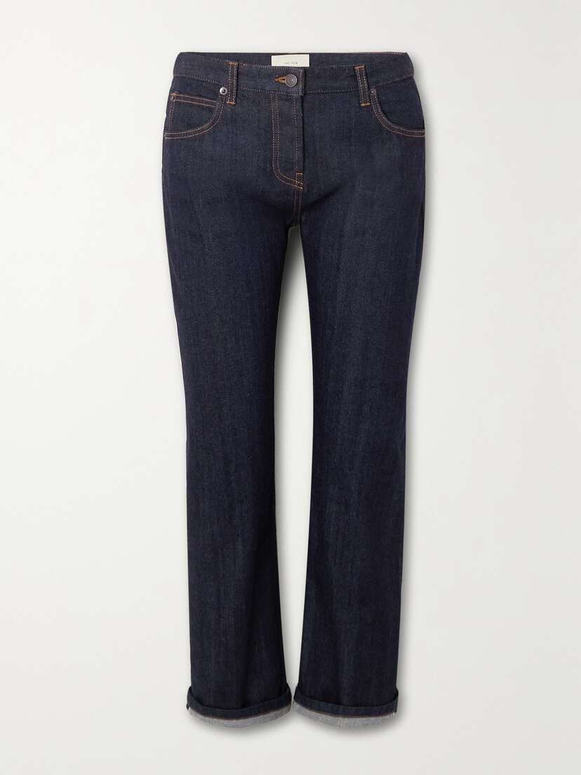 The Row Riaco Mid-rise Slim-leg Jeans